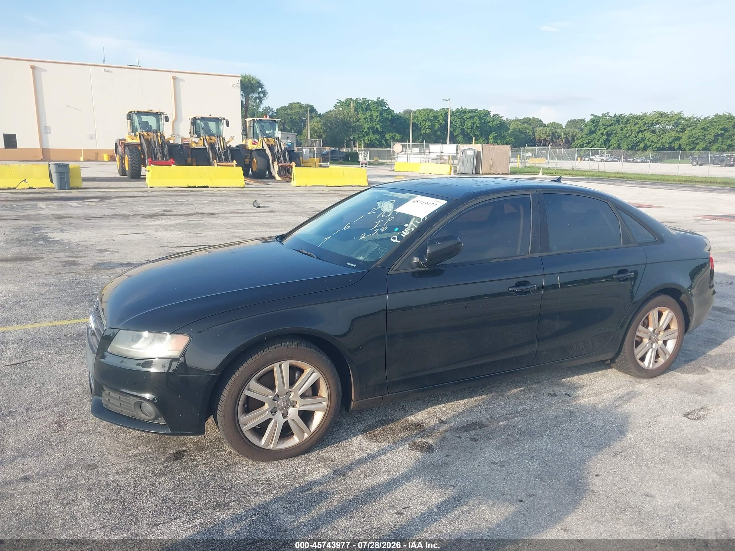 2011 Audi A4 2.0t Premium Black vin: WAUAFAFL5BN021617
