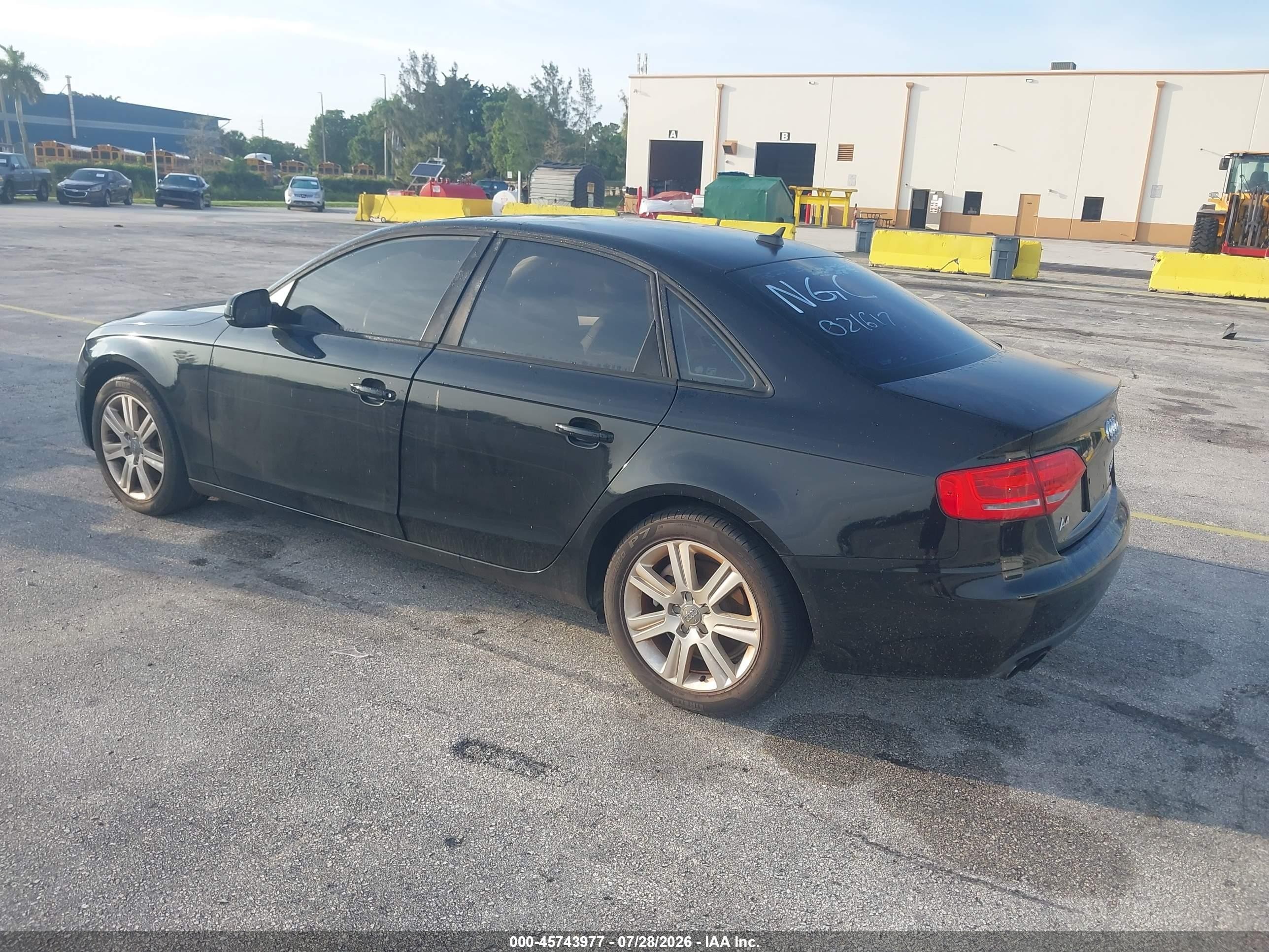 2011 Audi A4 2.0t Premium Black vin: WAUAFAFL5BN021617
