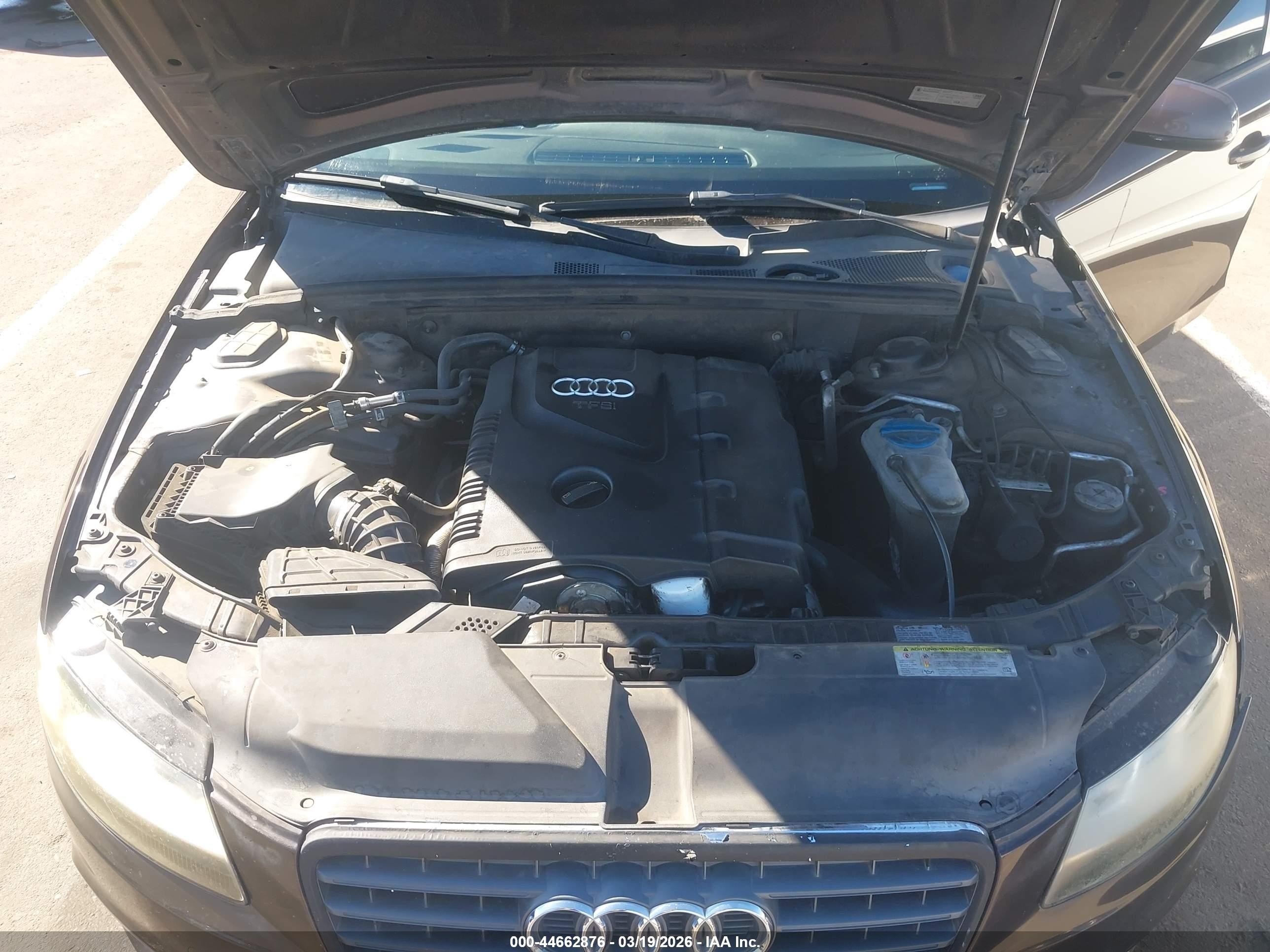 2011 Audi A4 2.0t Premium Dark Brown vin: WAUAFAFL5BN046789