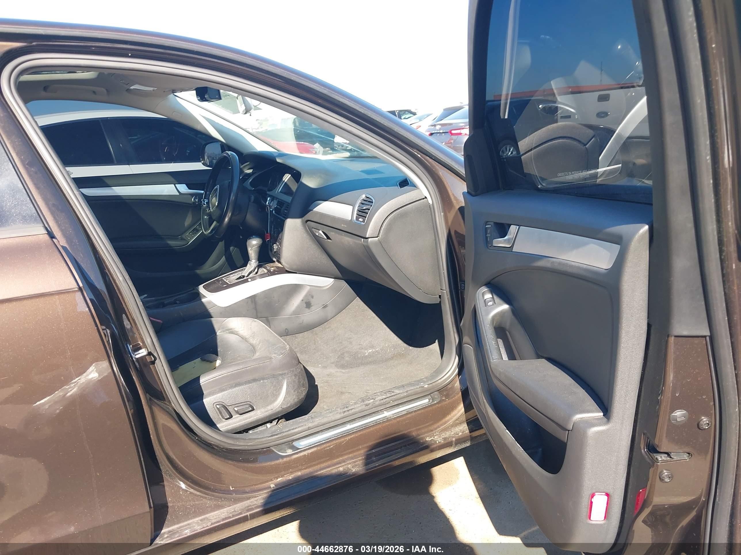 2011 Audi A4 2.0t Premium Dark Brown vin: WAUAFAFL5BN046789