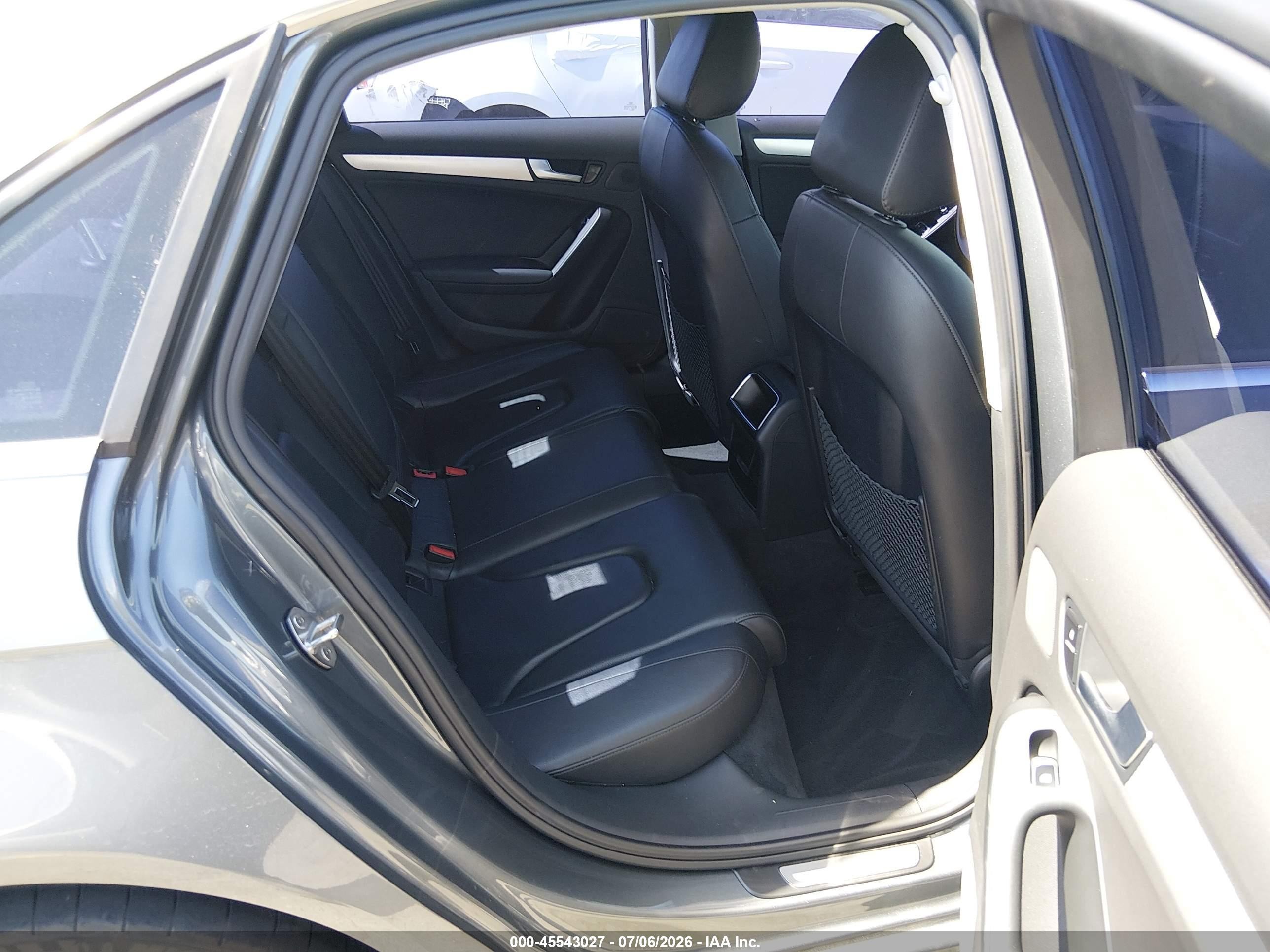 2013 Audi A4 2.0t Premium Gray vin: WAUAFAFL5DA194788