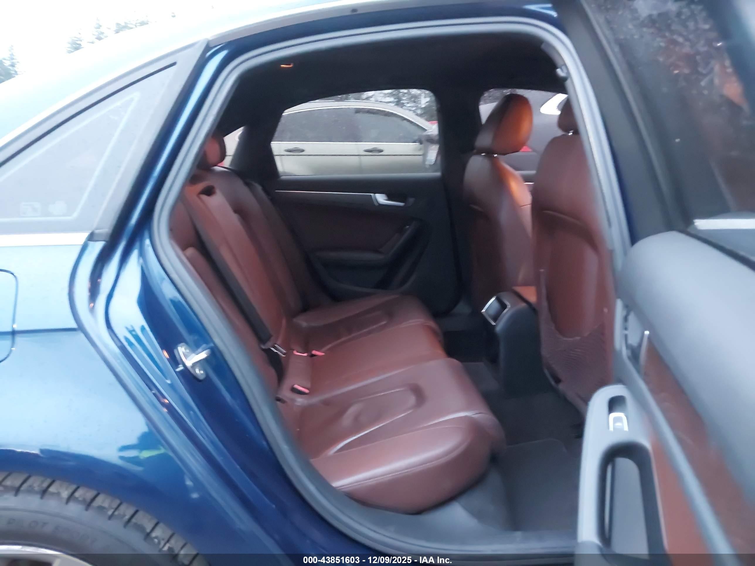 2013 Audi A4 2.0t Premium Blue vin: WAUAFAFL5DN030224