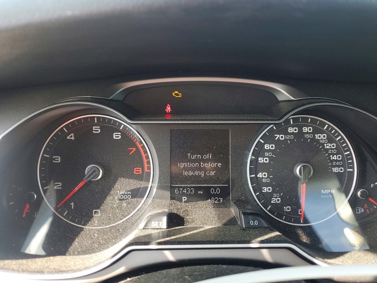 2014 Audi A4 Premium Black vin: WAUAFAFL5EN030287