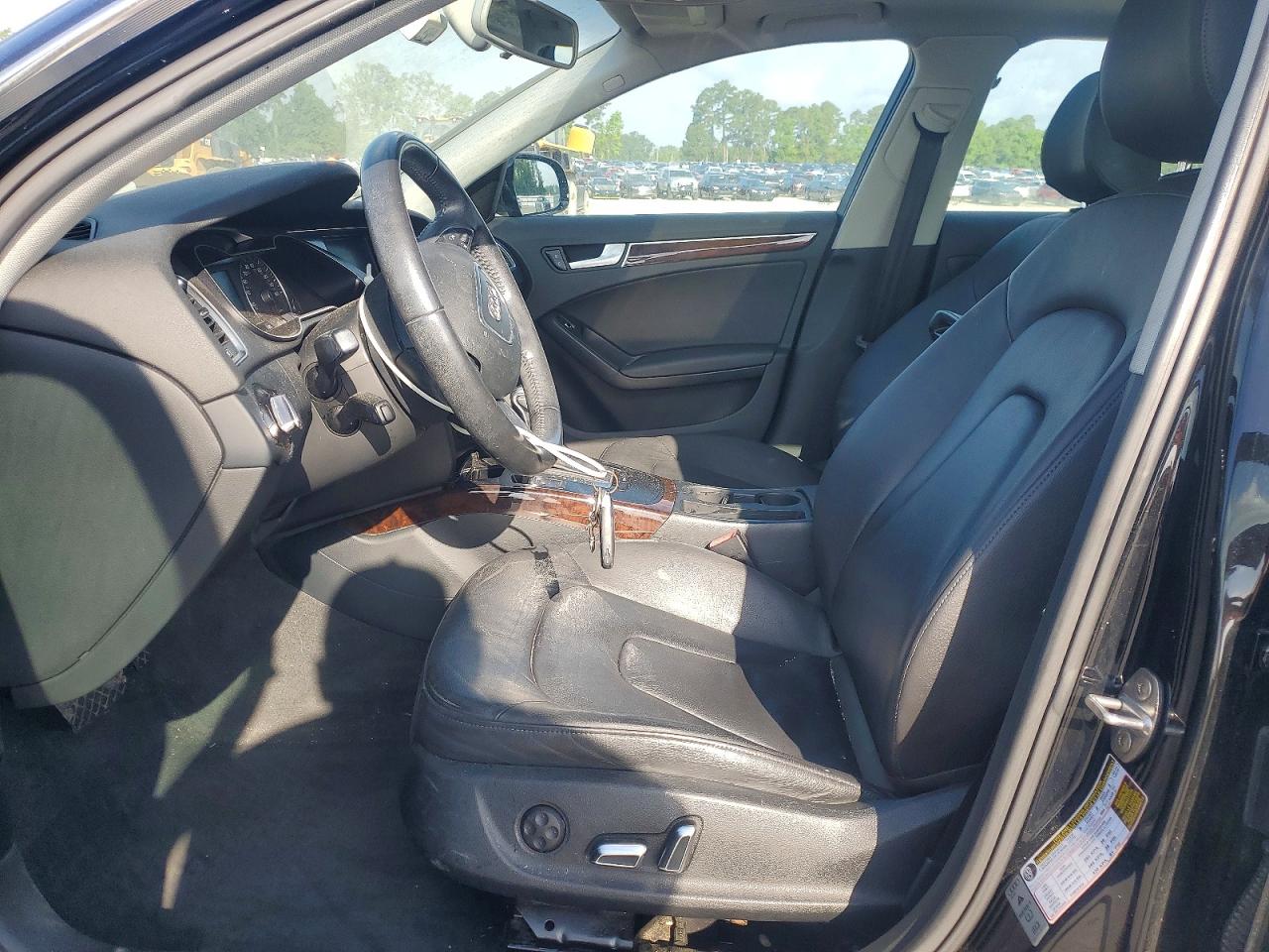 2014 Audi A4 Premium Black vin: WAUAFAFL5EN030287
