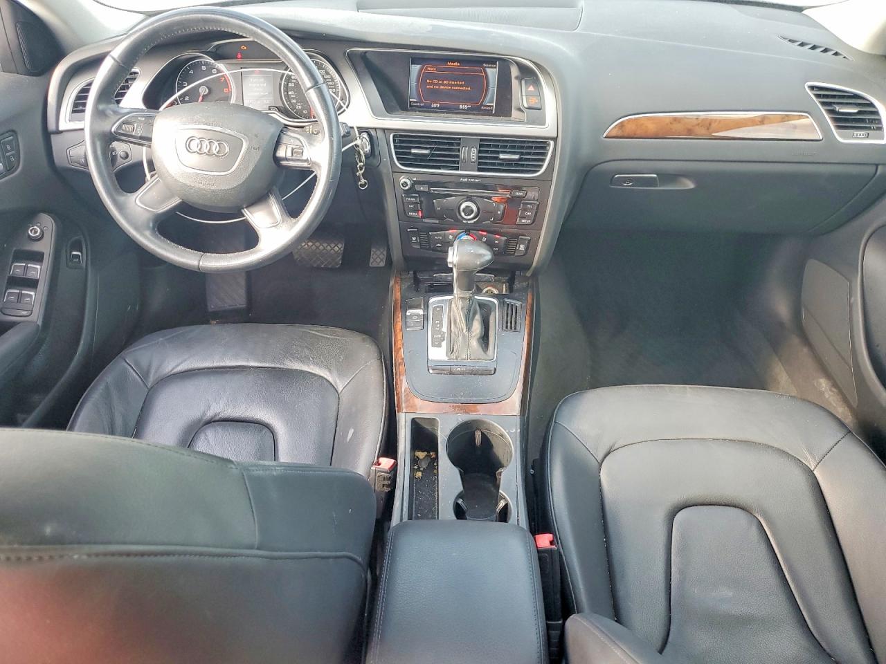 2014 Audi A4 Premium Black vin: WAUAFAFL5EN030287