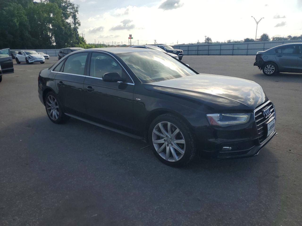 2014 Audi A4 Premium Black vin: WAUAFAFL5EN030287