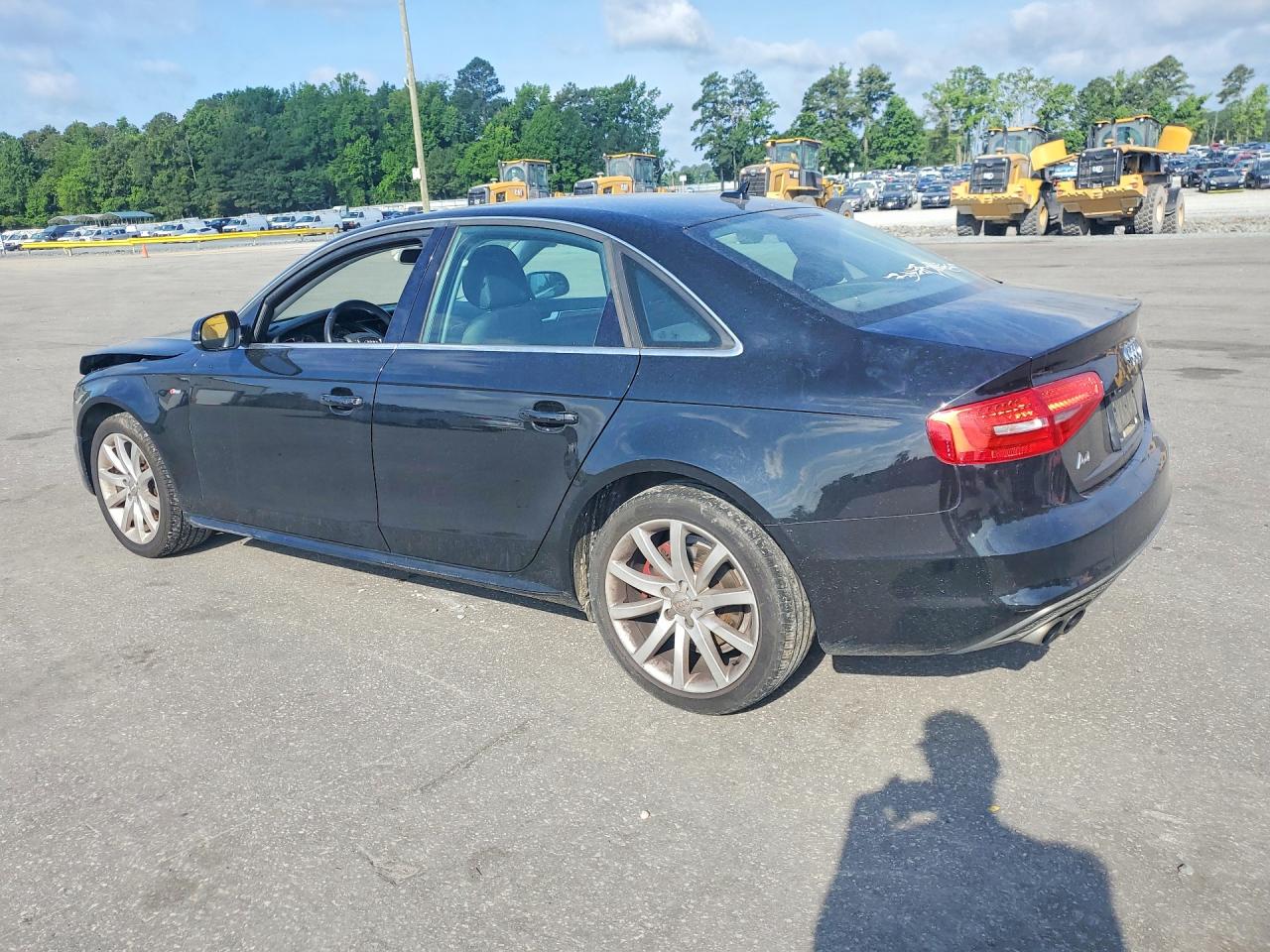 2014 Audi A4 Premium Black vin: WAUAFAFL5EN030287