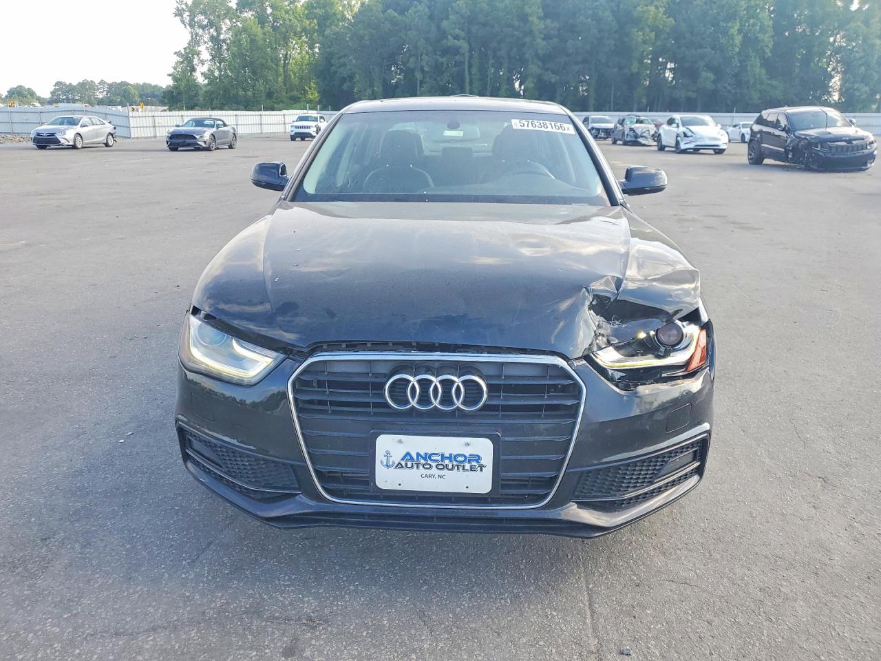 2014 Audi A4 Premium Black vin: WAUAFAFL5EN030287