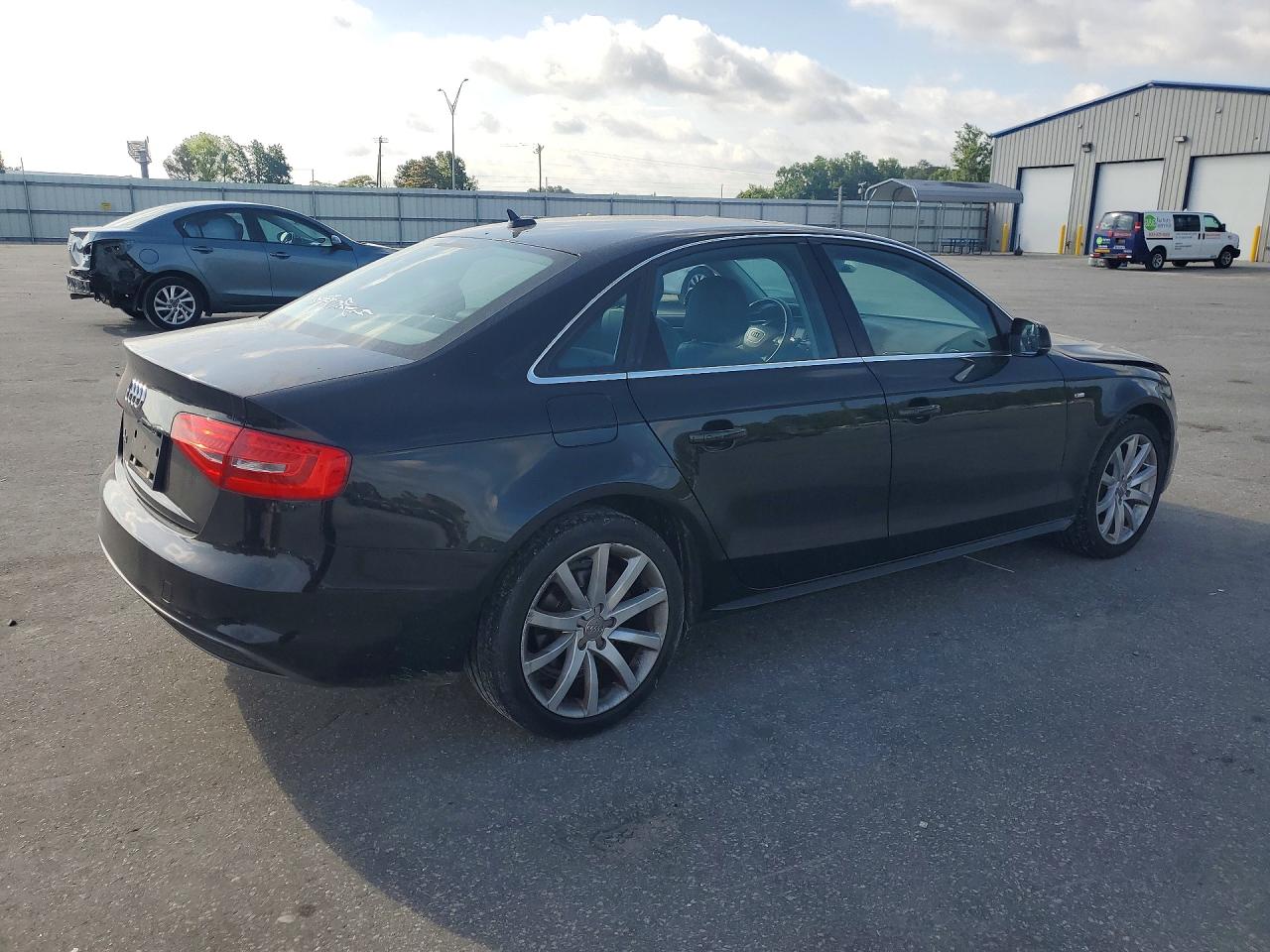 2014 Audi A4 Premium Black vin: WAUAFAFL5EN030287