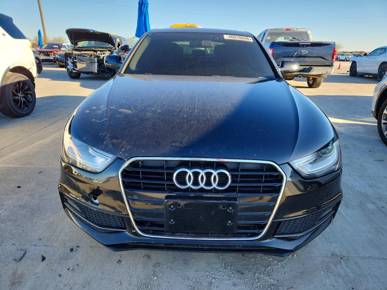 2015 Audi A4 Premium Black vin: WAUAFAFL5FN017685