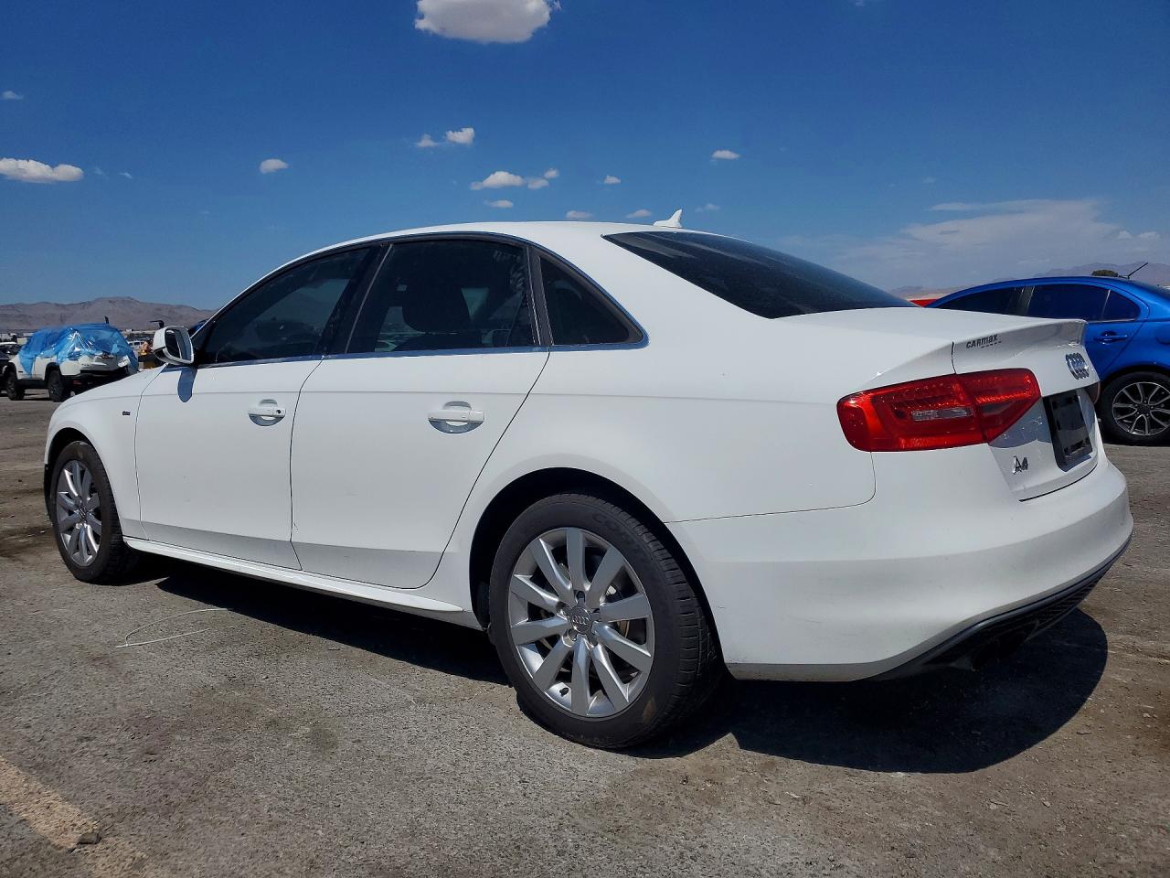2015 Audi A4 Premium White vin: WAUAFAFL5FN021767