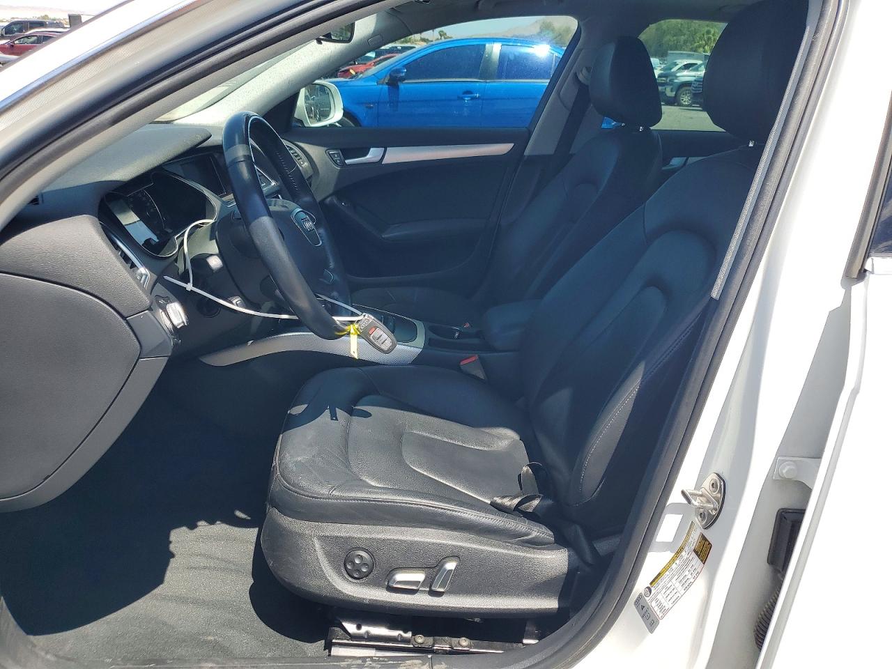 2015 Audi A4 Premium White vin: WAUAFAFL5FN021767