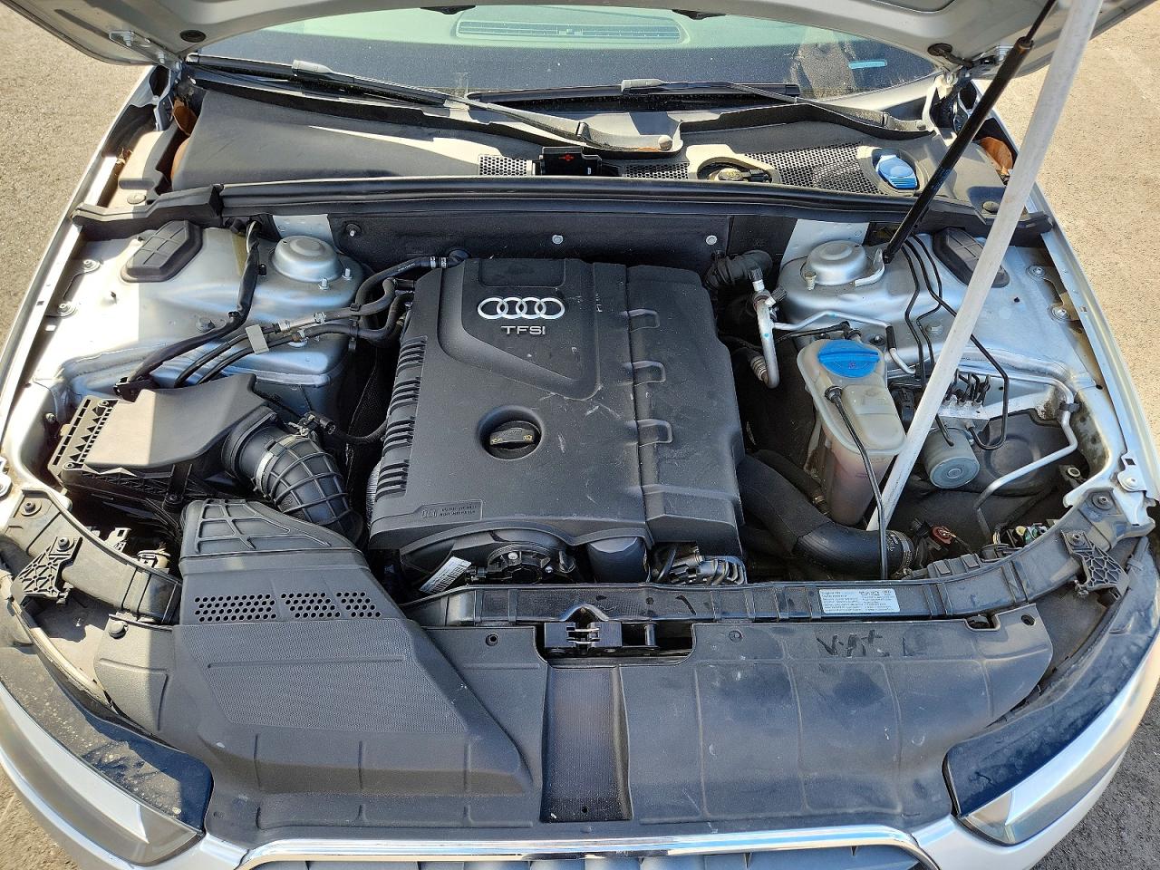 2013 Audi A4 Premium Silver vin: WAUAFAFL6DN023198