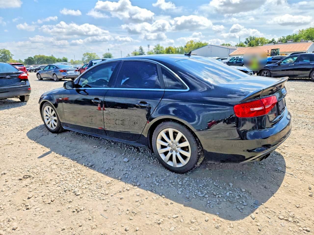2015 Audi A4 Premium Черный vin: WAUAFAFL6FN021857