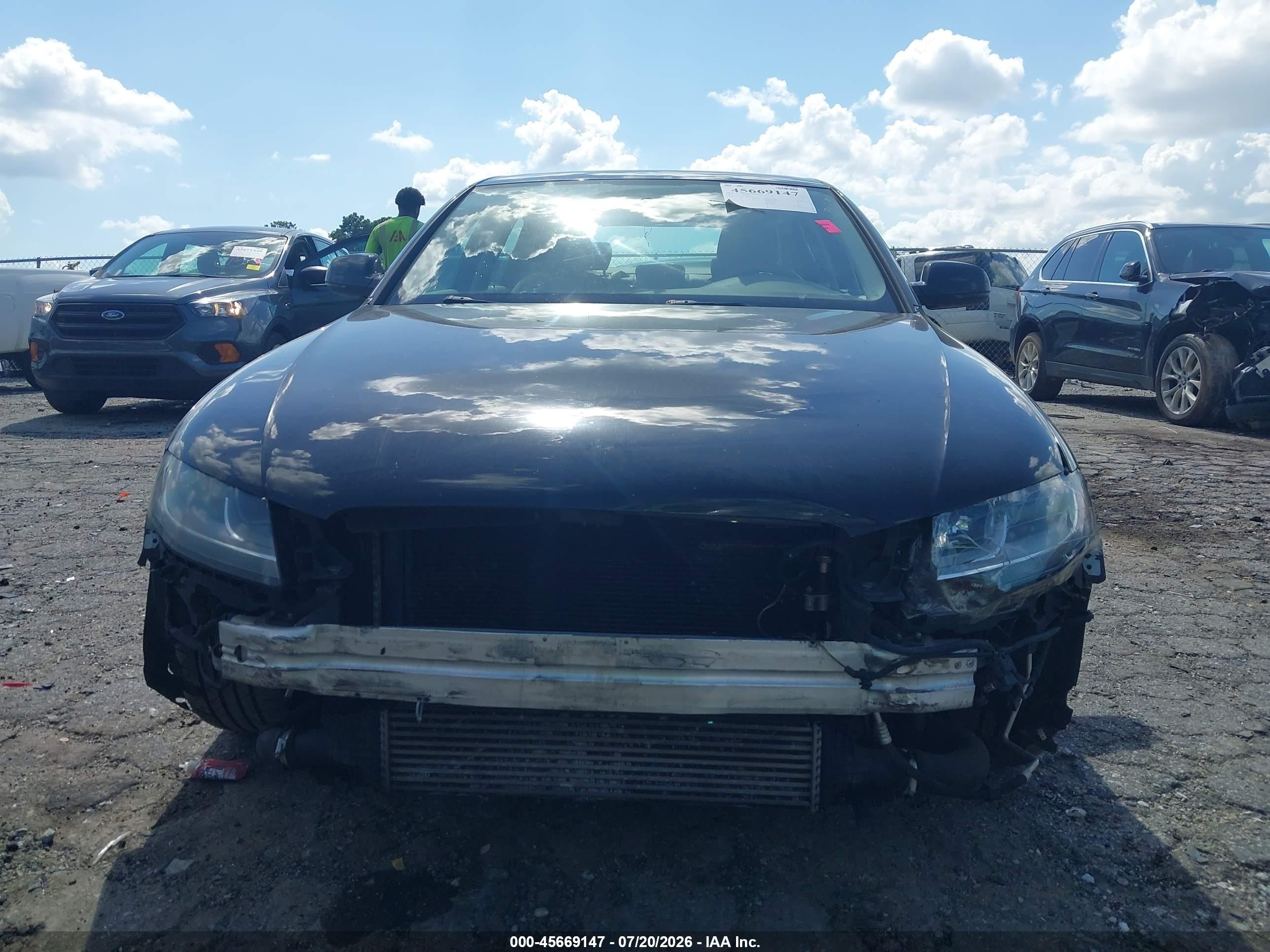 2010 Audi A4 2.0t Premium Black vin: WAUAFAFL7AN065875