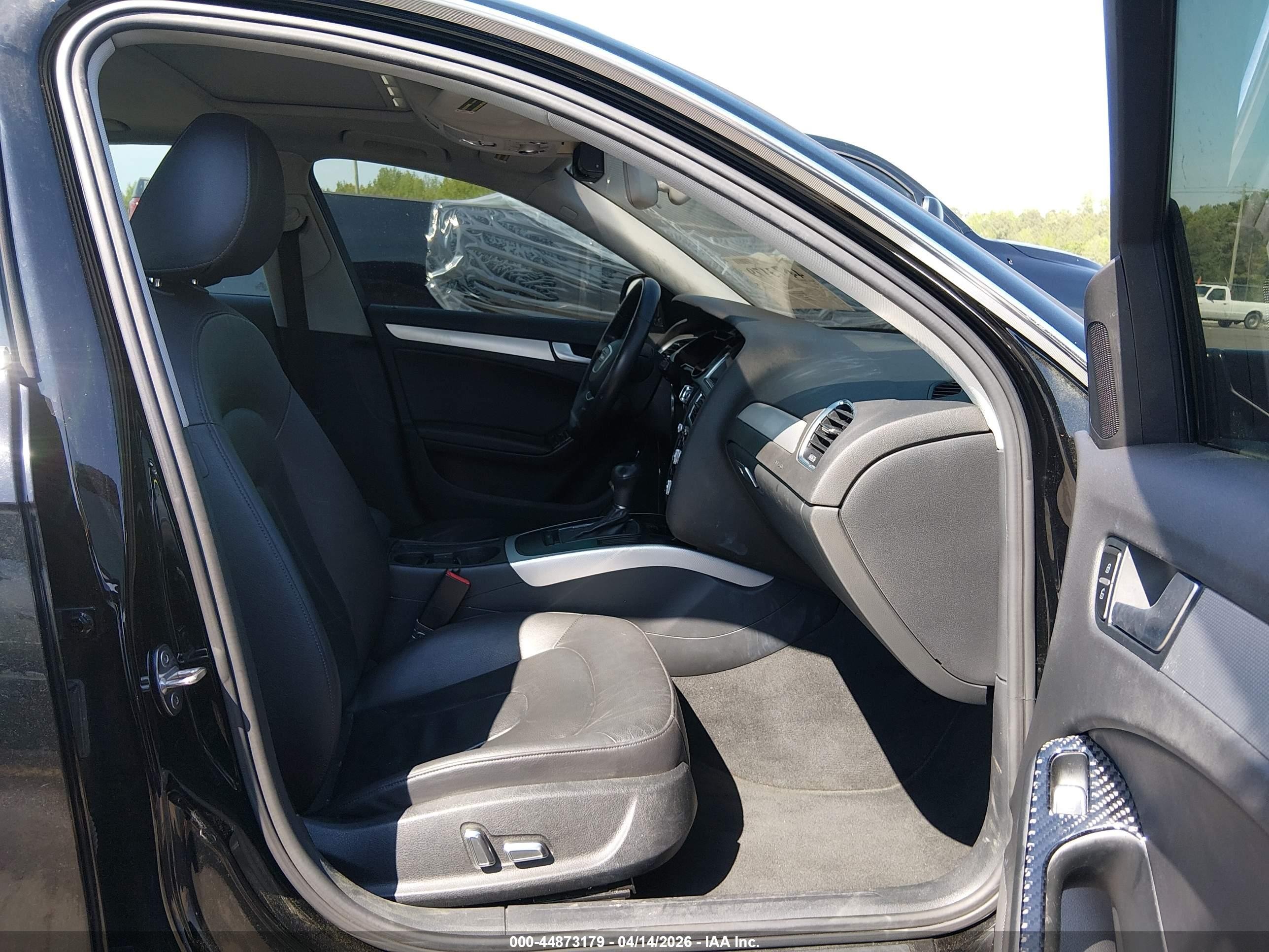 2013 Audi A4 2.0t Premium Black vin: WAUAFAFL7DN031259
