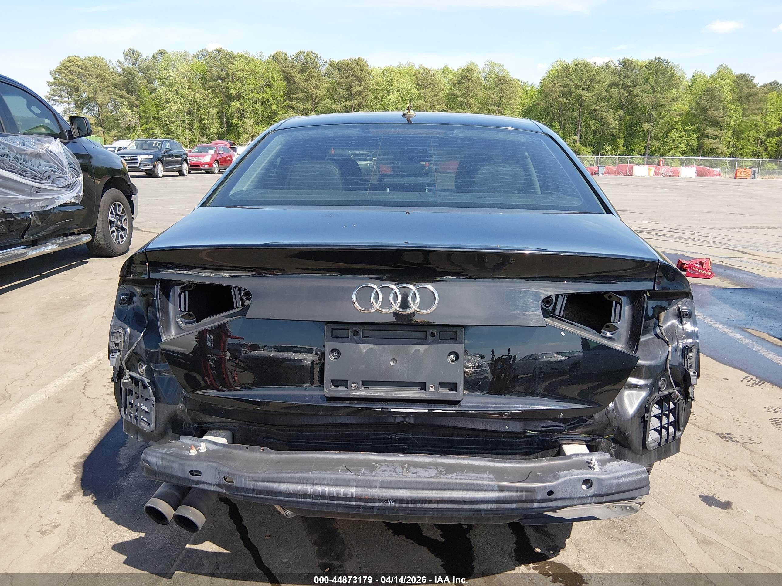 2013 Audi A4 2.0t Premium Black vin: WAUAFAFL7DN031259