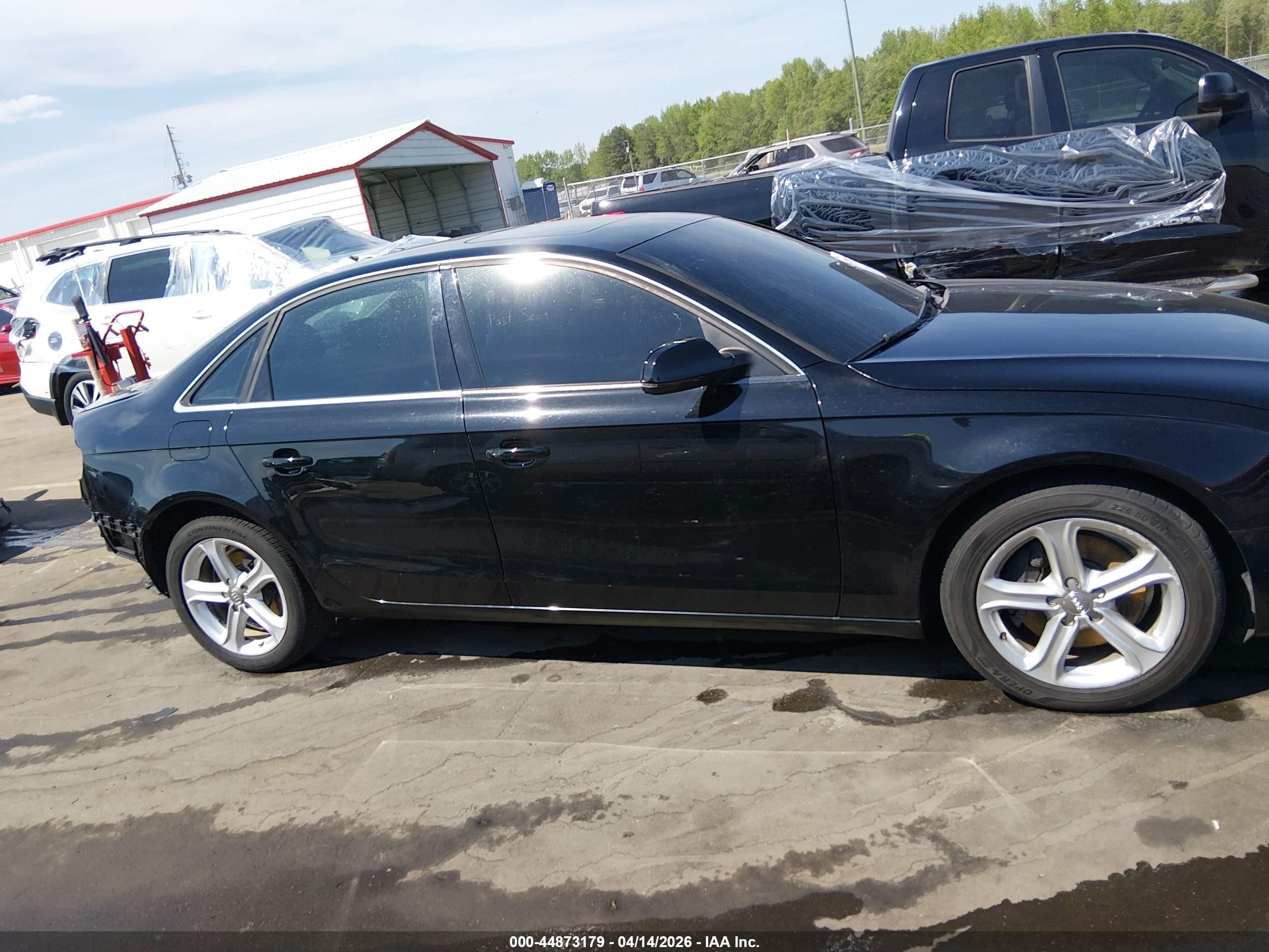 2013 Audi A4 2.0t Premium Black vin: WAUAFAFL7DN031259