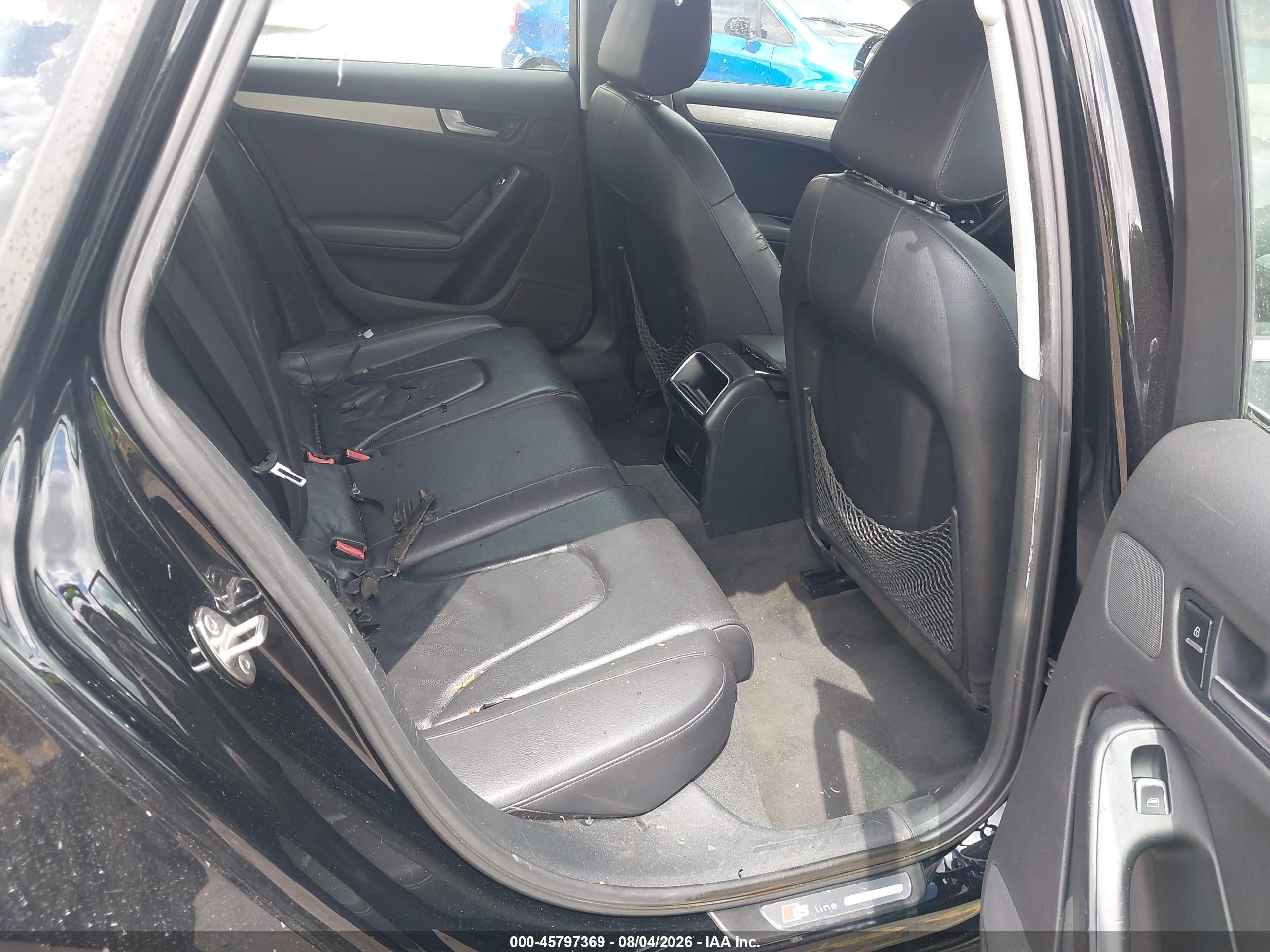 2014 Audi A4 2.0t Premium Black vin: WAUAFAFL8EN005173