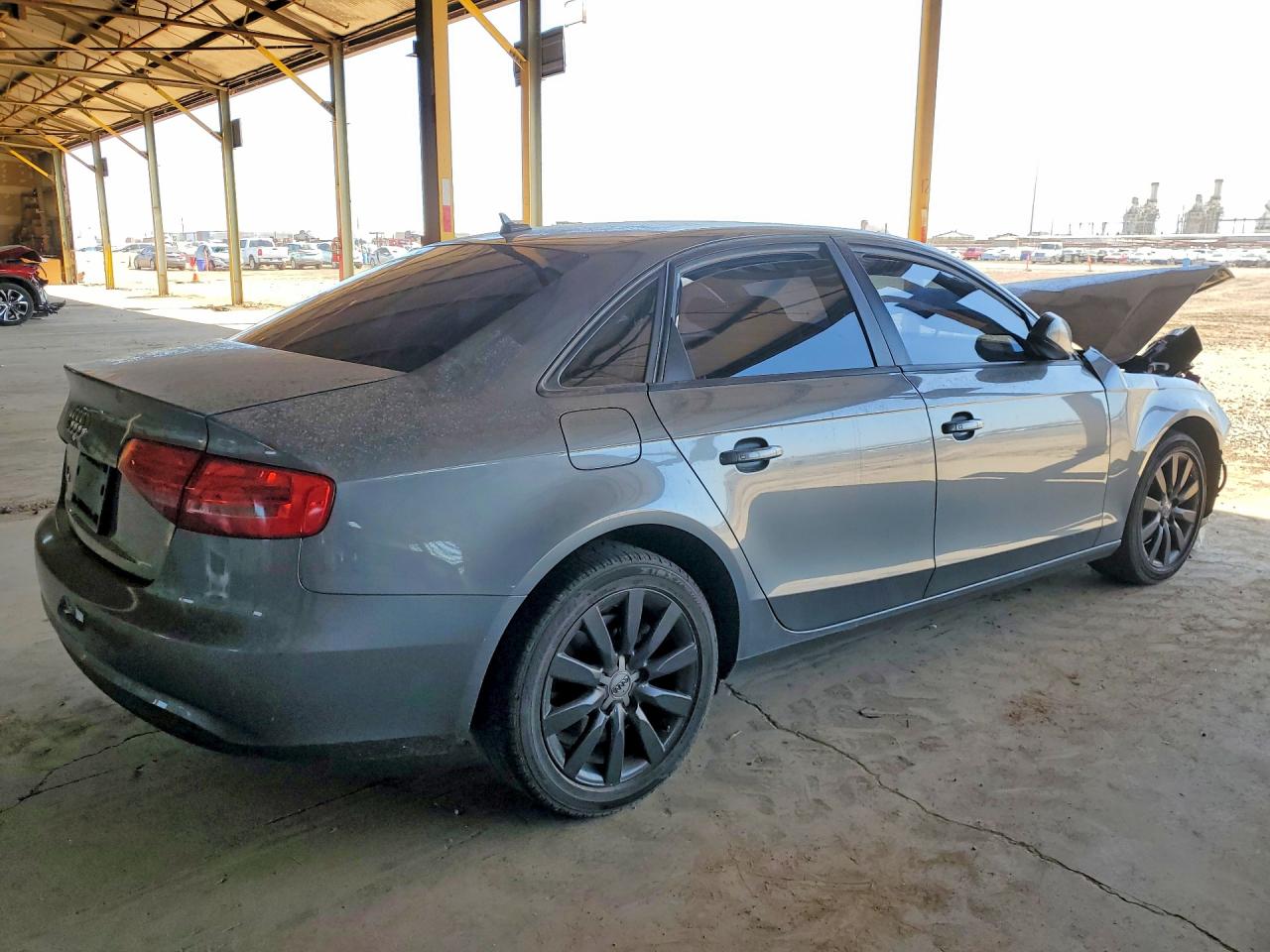2014 Audi A4 Premium Gray vin: WAUAFAFL8EN017114