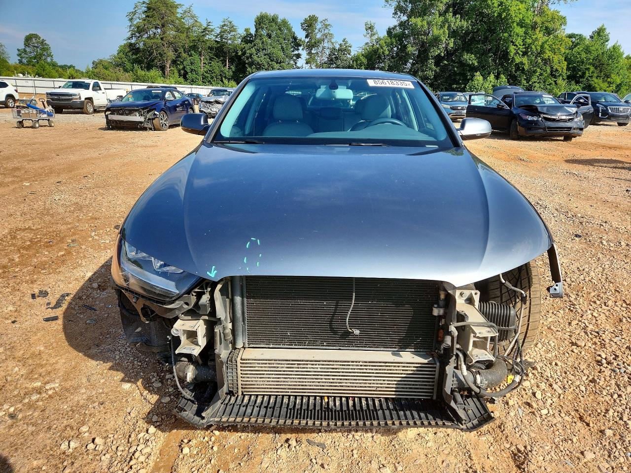 2014 Audi A4 Premium Charcoal vin: WAUAFAFL8EN030381