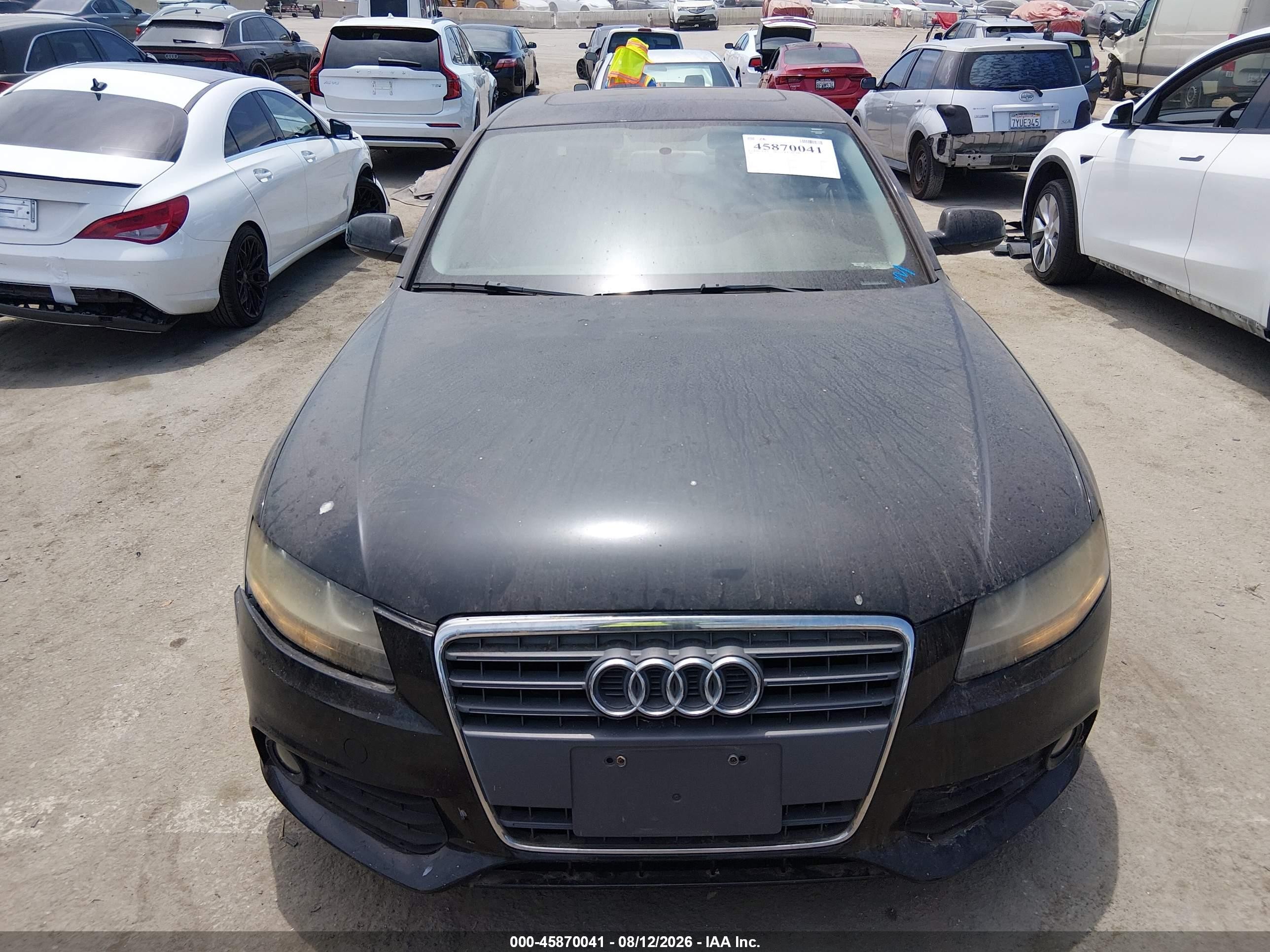 2011 Audi A4 2.0t Premium Black vin: WAUAFAFL9BN012936