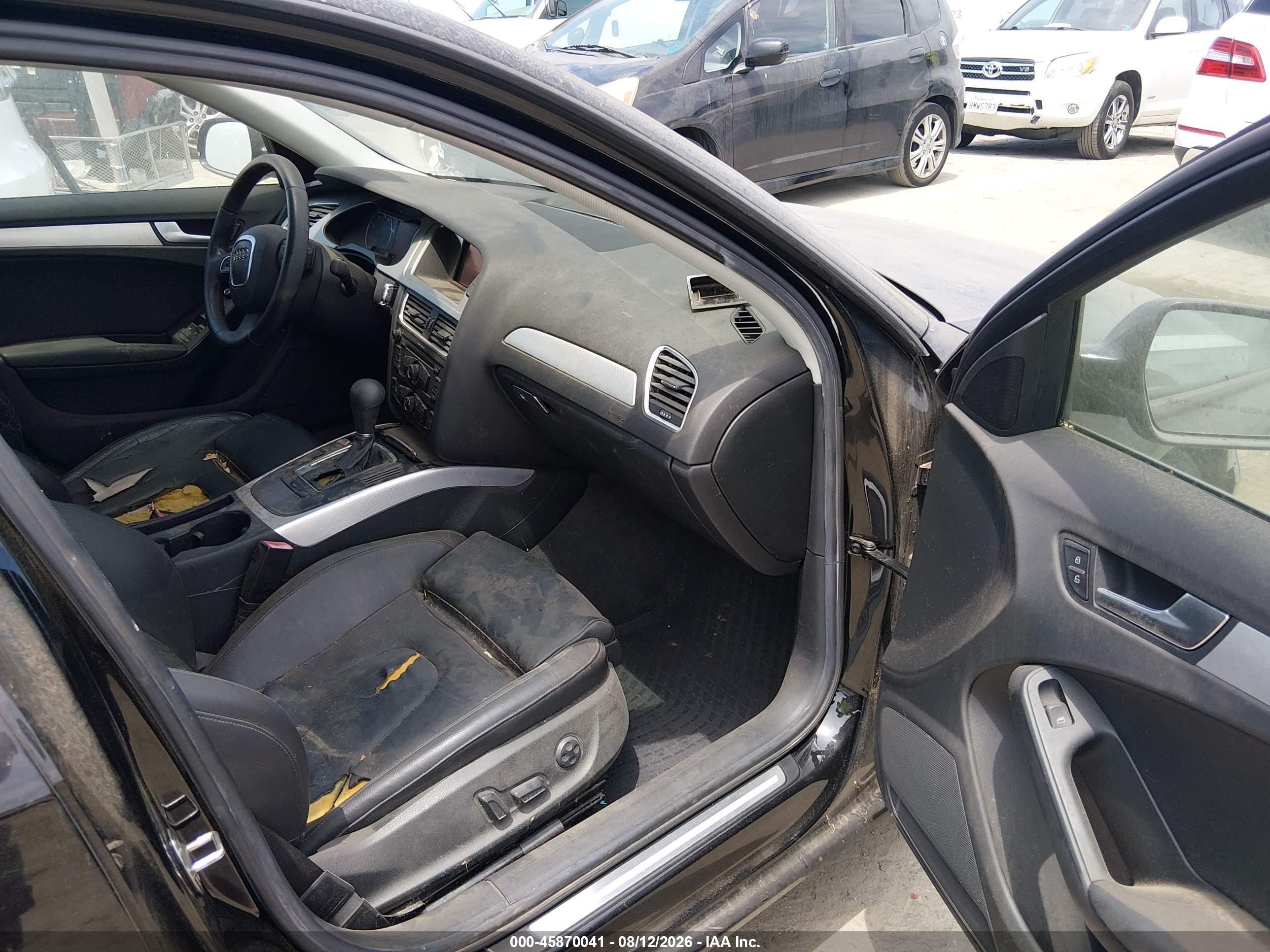 2011 Audi A4 2.0t Premium Black vin: WAUAFAFL9BN012936