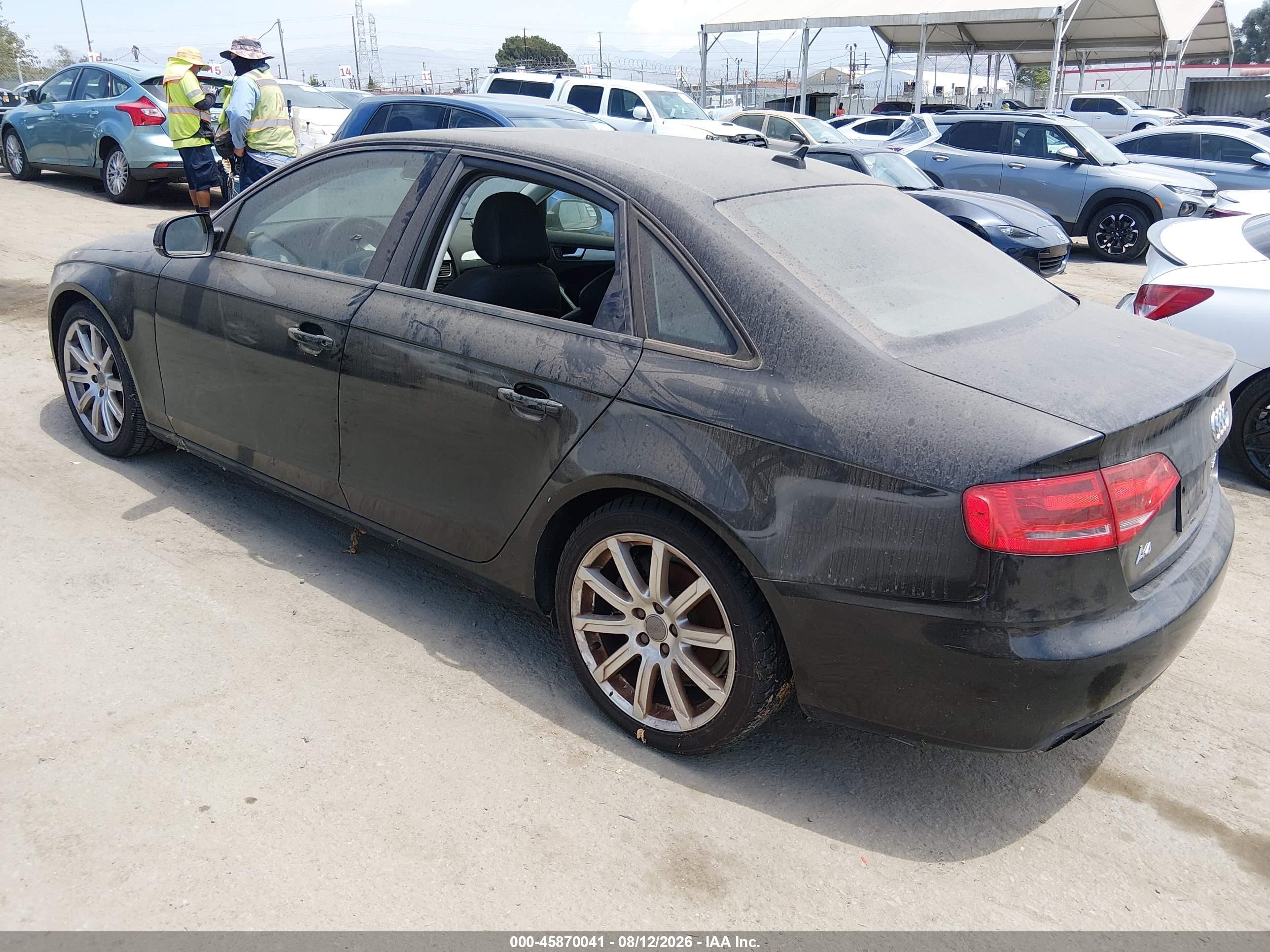 2011 Audi A4 2.0t Premium Black vin: WAUAFAFL9BN012936