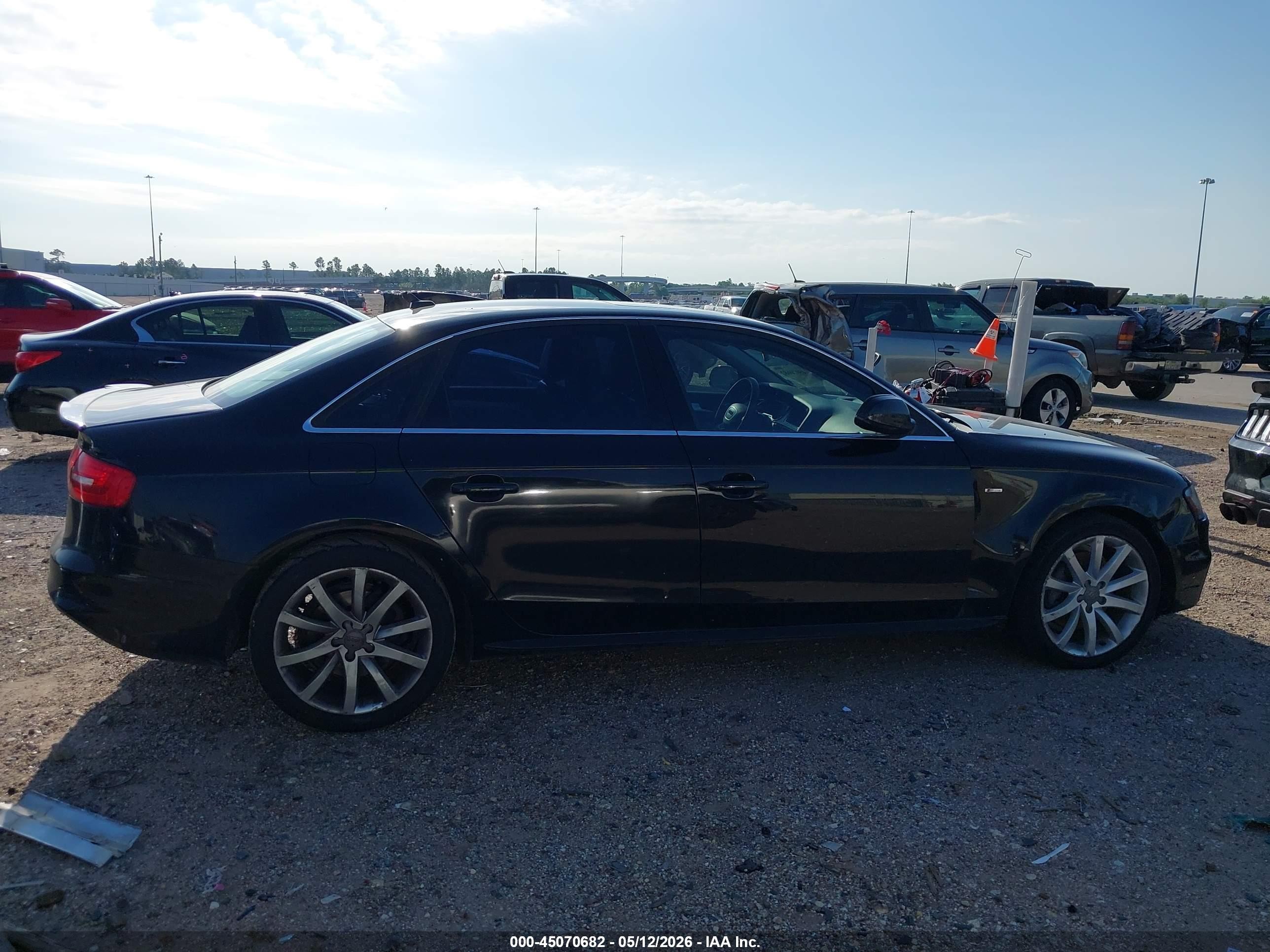 2014 Audi A4 2.0t Premium Black vin: WAUAFAFL9EN043284