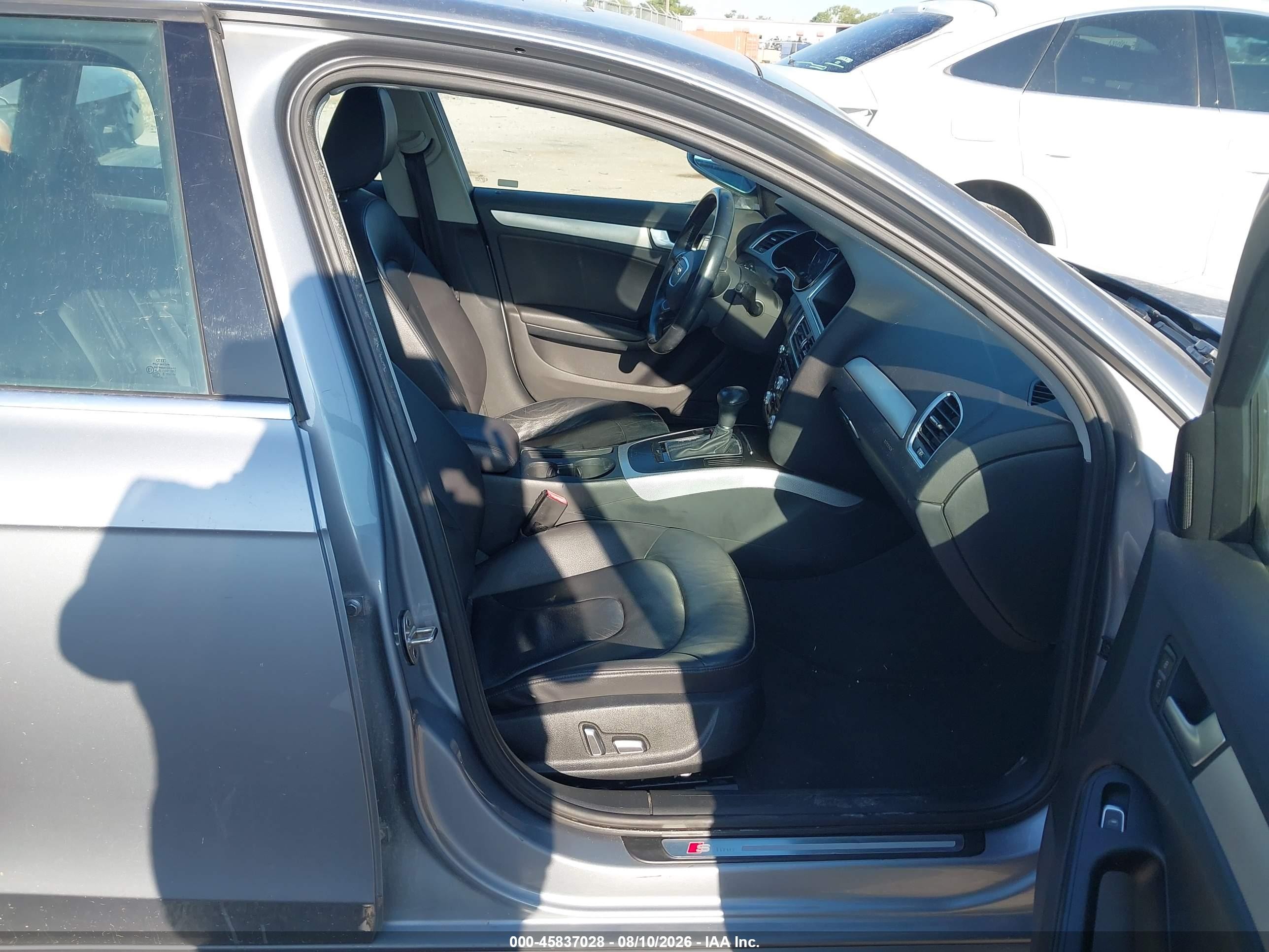 2015 Audi A4 2.0t Premium Gray vin: WAUAFAFL9FN024042