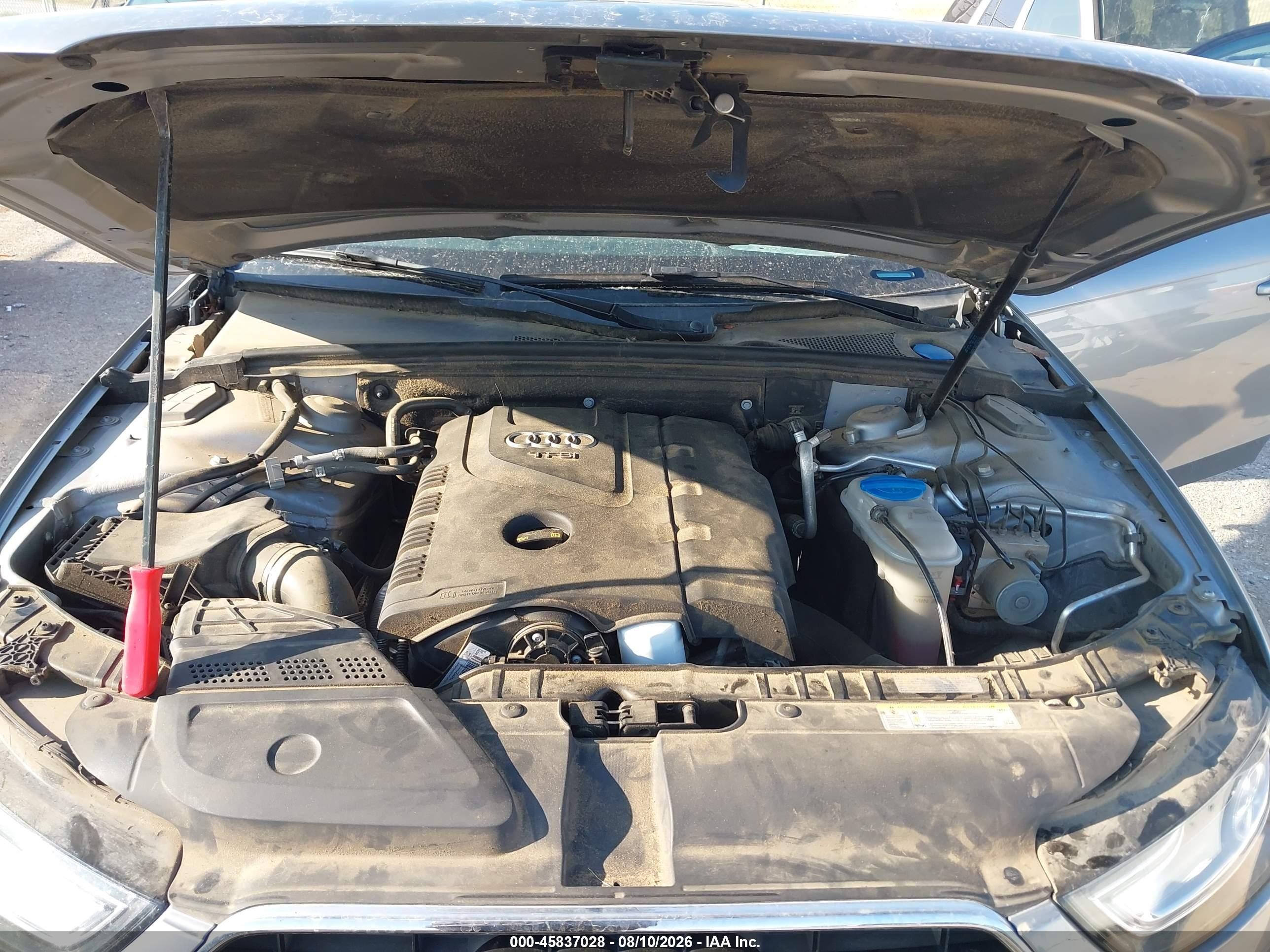 2015 Audi A4 2.0t Premium Gray vin: WAUAFAFL9FN024042