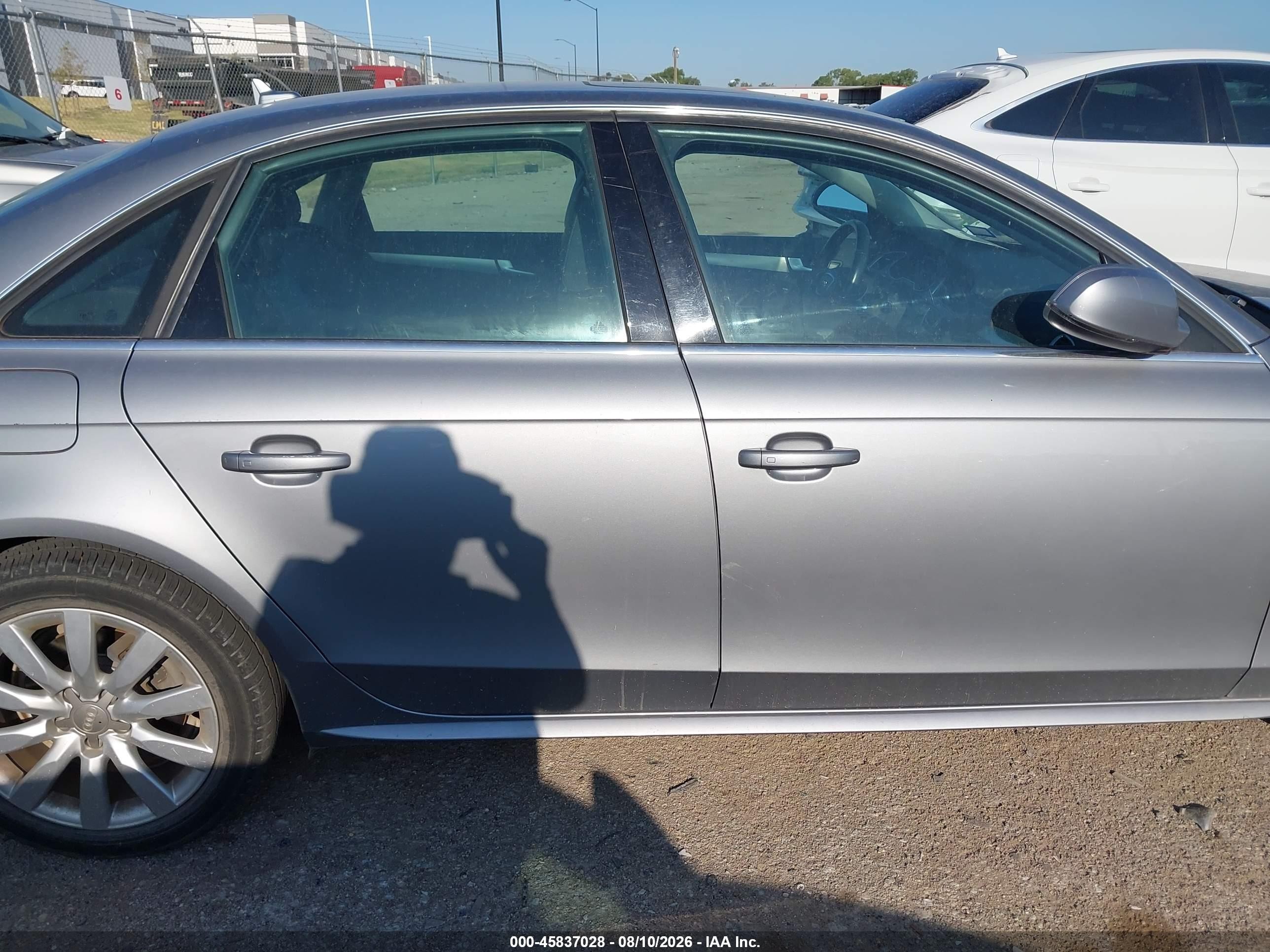 2015 Audi A4 2.0t Premium Gray vin: WAUAFAFL9FN024042