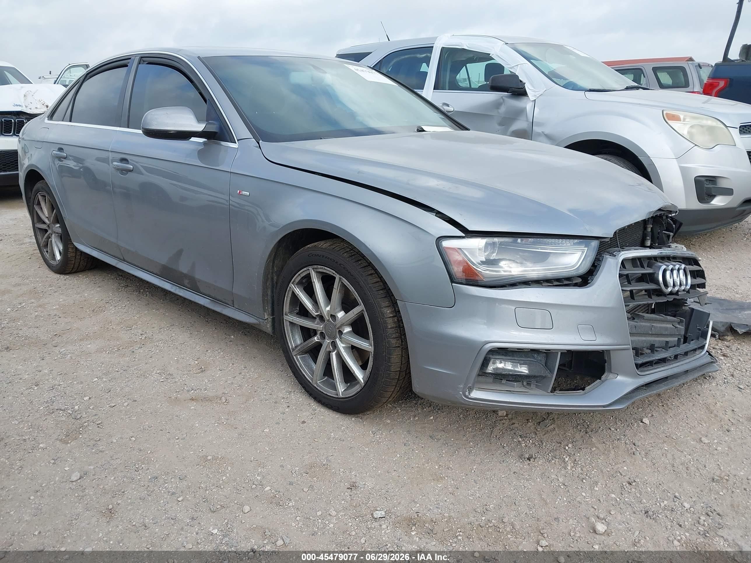 2015 Audi A4 2.0t Premium Gray vin: WAUAFAFL9FN031816