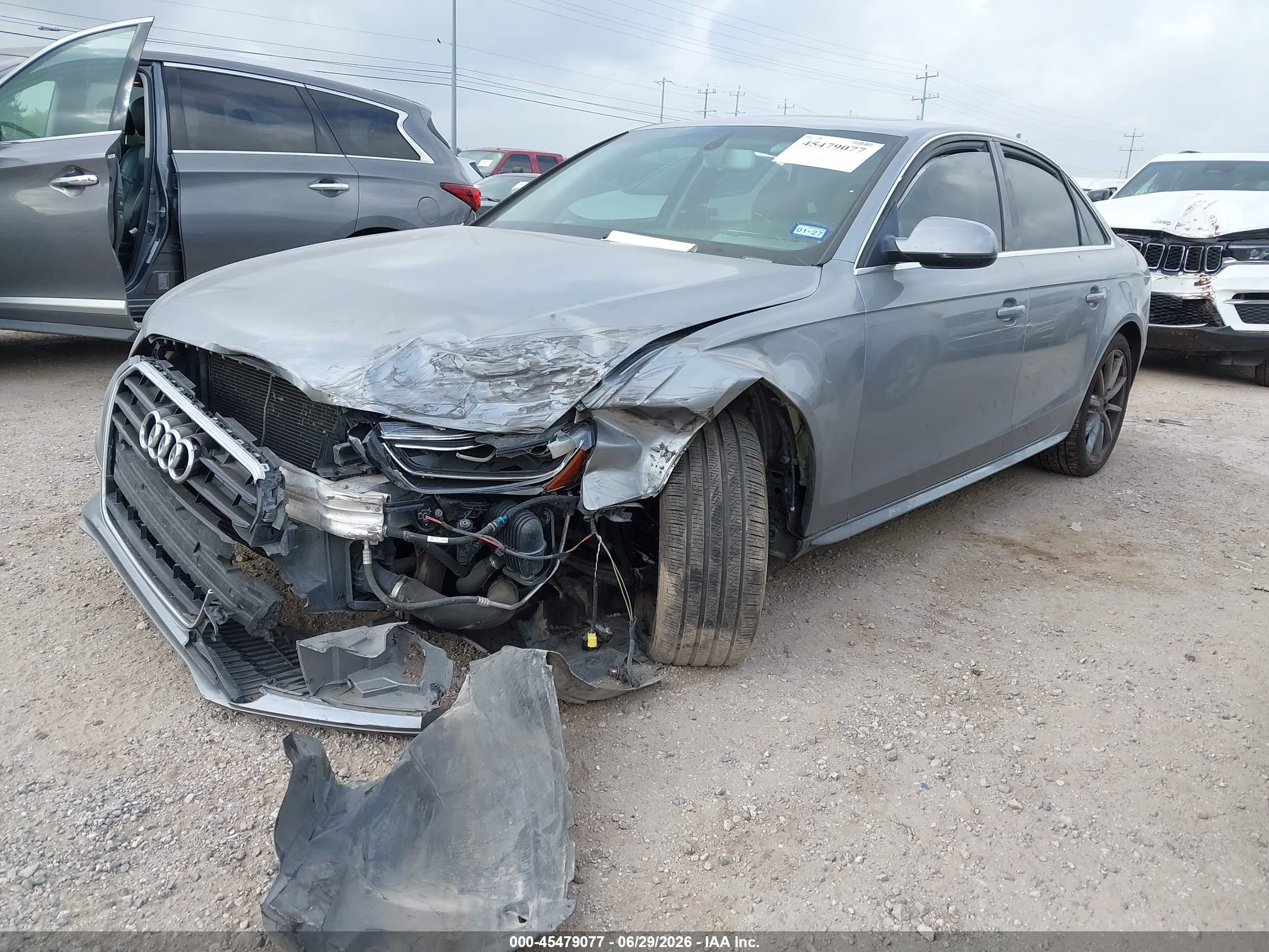 2015 Audi A4 2.0t Premium Gray vin: WAUAFAFL9FN031816