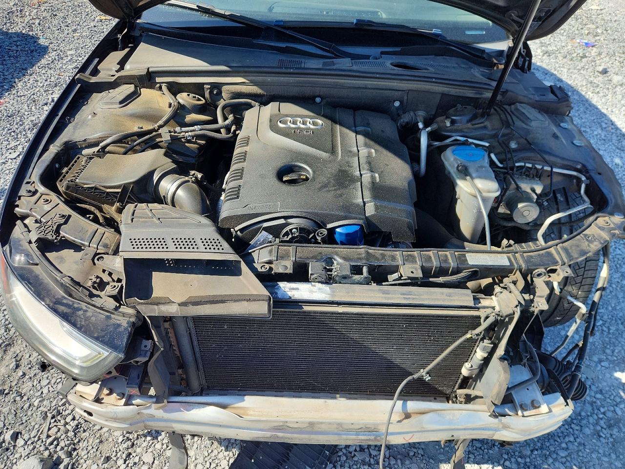 2014 Audi A4 Premium Черный vin: WAUAFAFLXEN001125