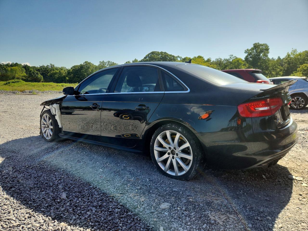 2014 Audi A4 Premium Черный vin: WAUAFAFLXEN001125