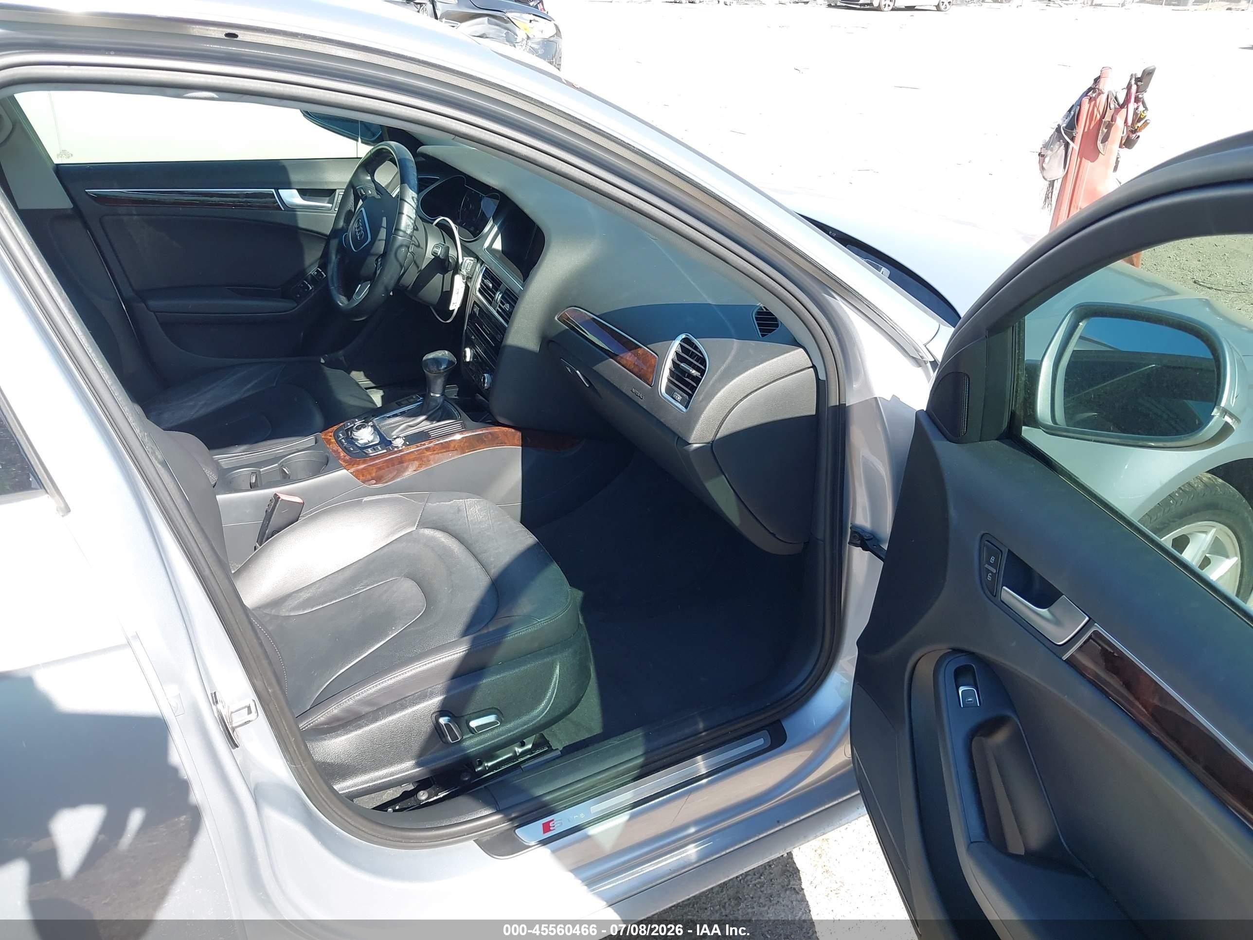 2015 Audi A4 2.0t Premium Silver vin: WAUAFAFLXFN007248