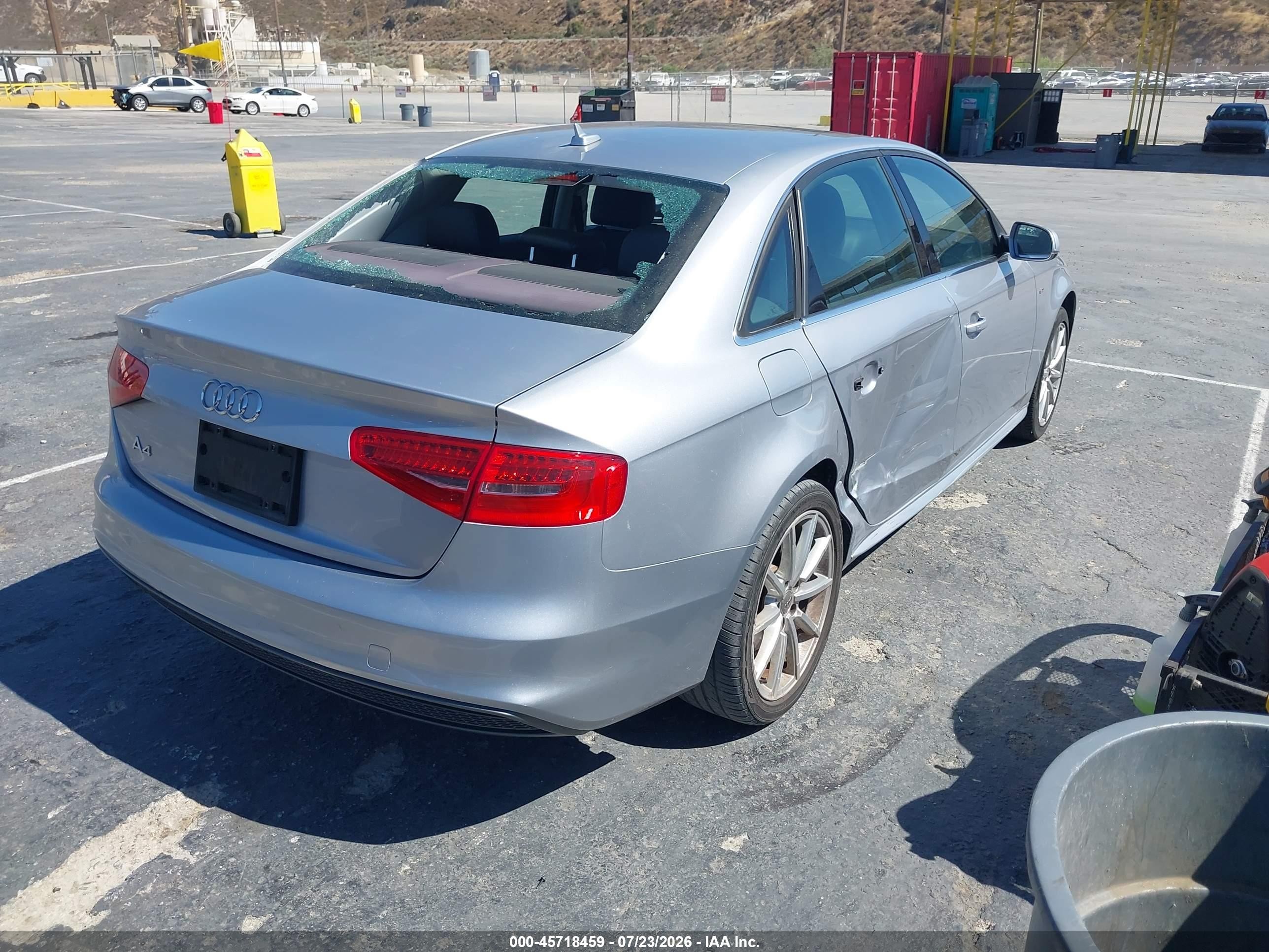 2015 Audi A4 2.0t Premium Silver vin: WAUAFAFLXFN018458