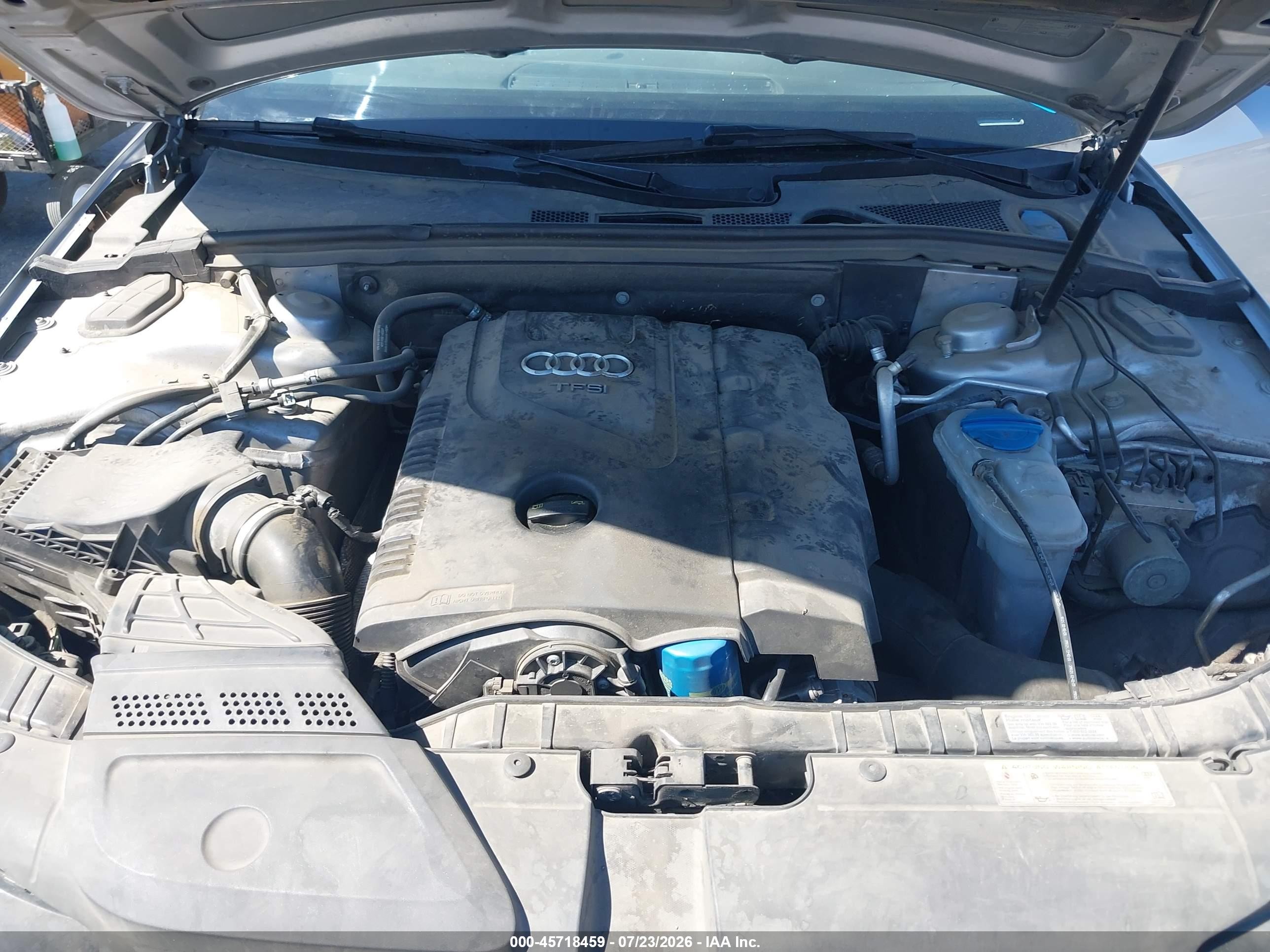 2015 Audi A4 2.0t Premium Silver vin: WAUAFAFLXFN018458