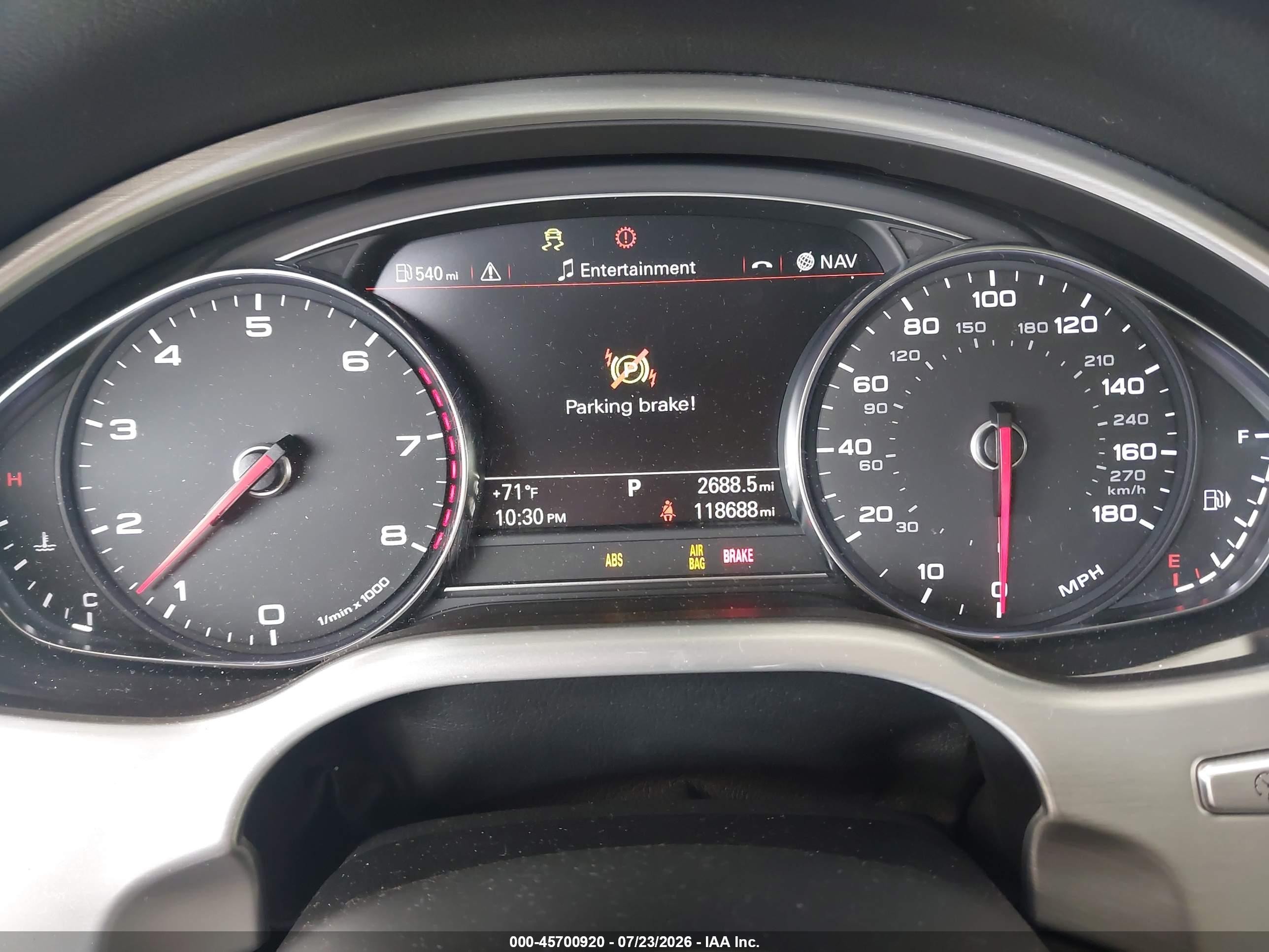 2013 Audi A8 3.0t Silver vin: WAUAGAFD1DN006511