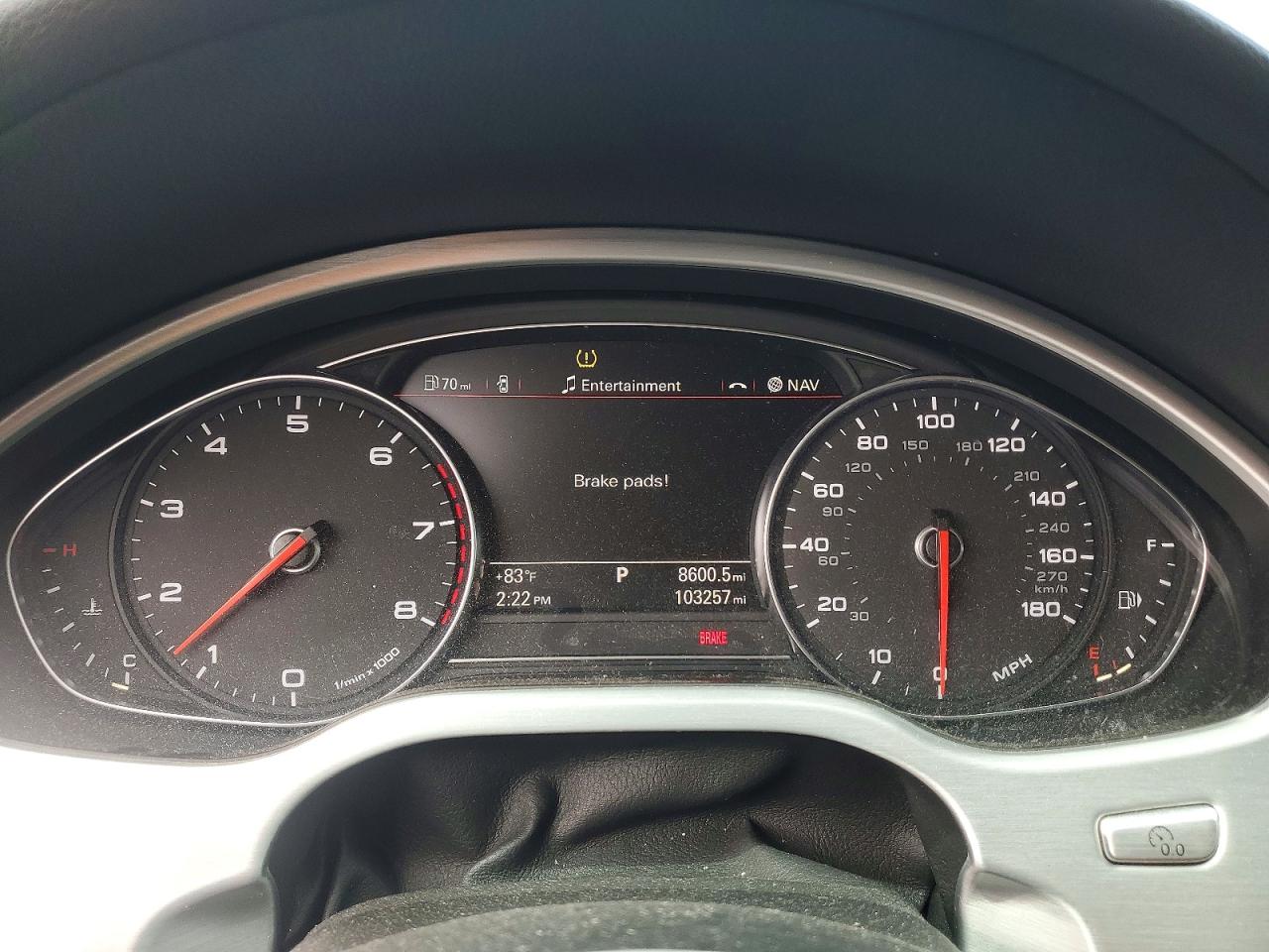 2013 Audi A8 Quattro Black vin: WAUAGAFD5DN000758