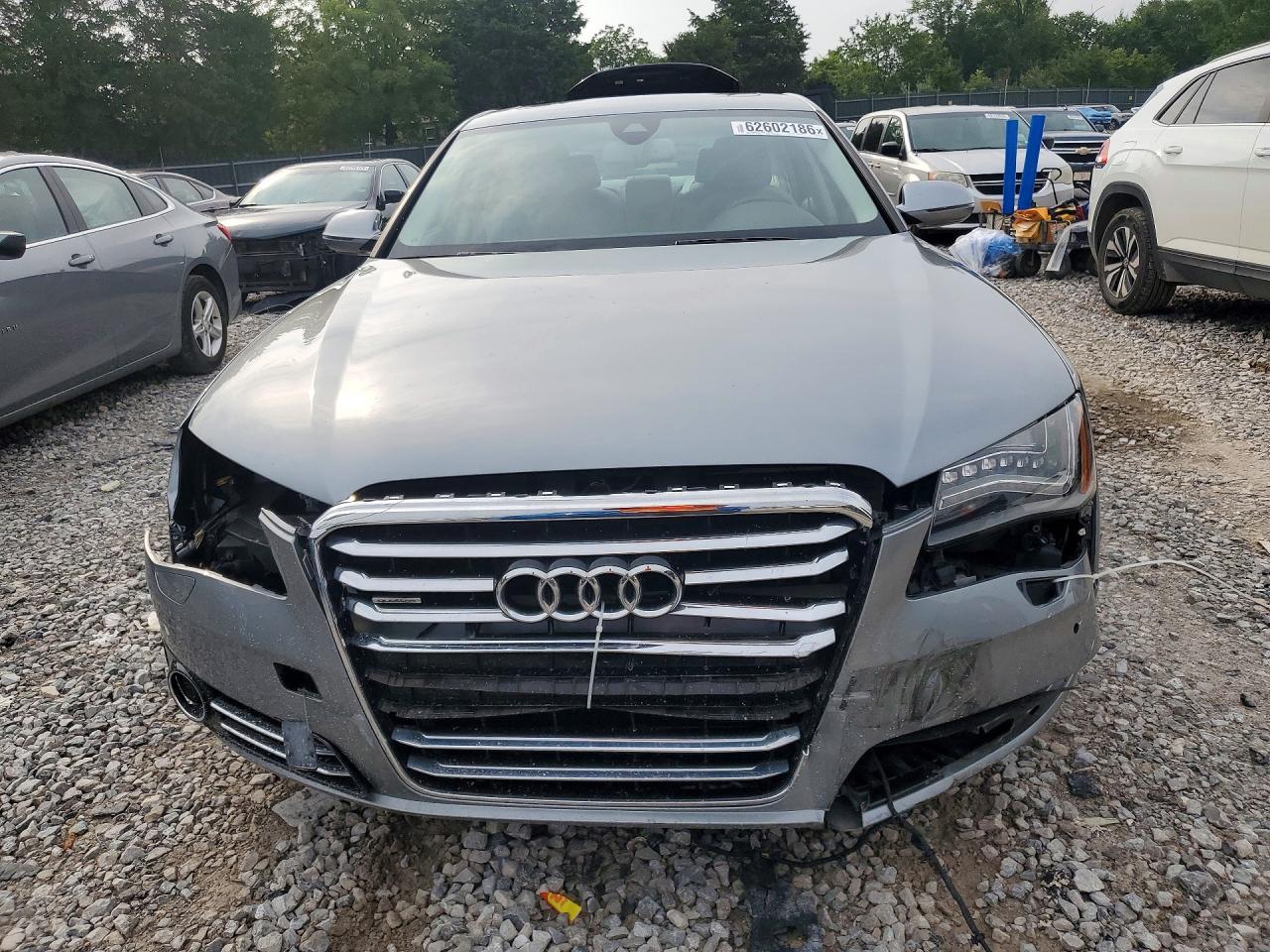 2013 Audi A8 Quattro Gray vin: WAUAGAFD9DN008250
