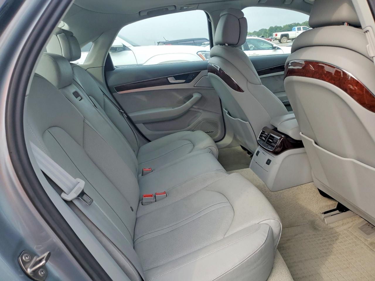 2013 Audi A8 Quattro Gray vin: WAUAGAFD9DN008250