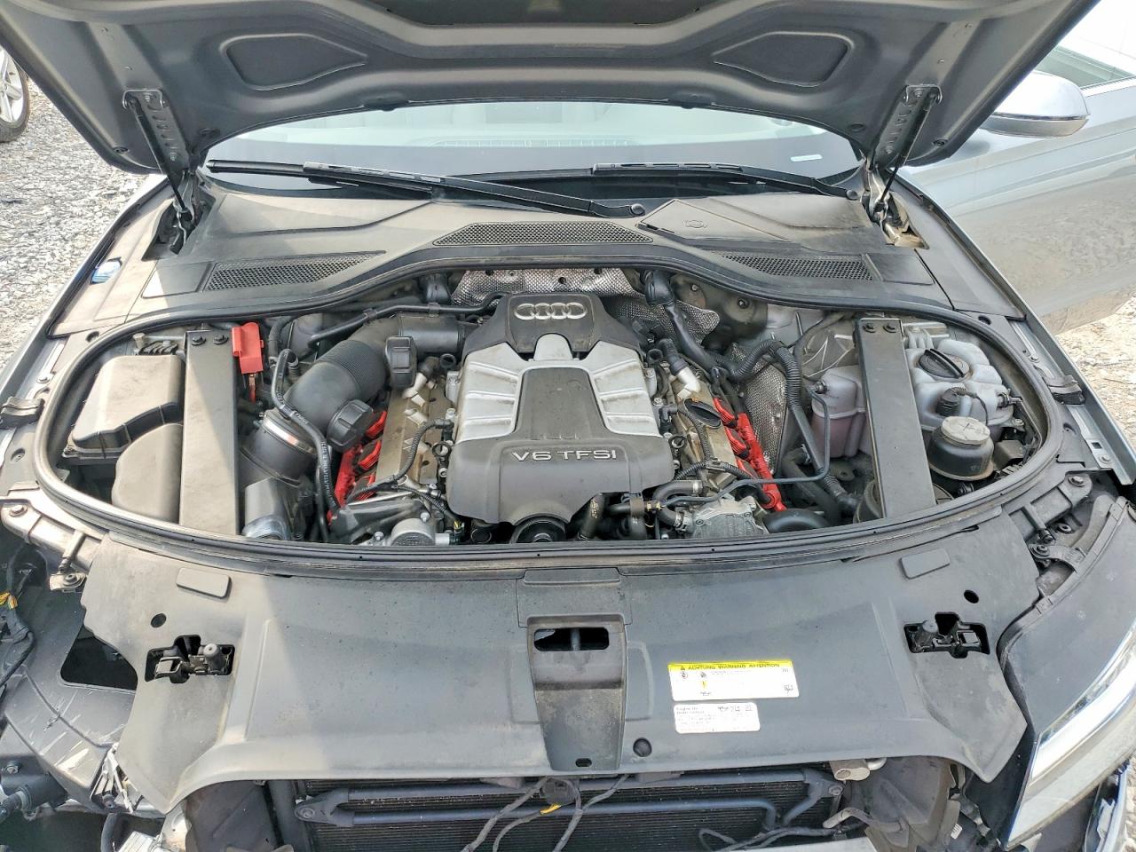 2013 Audi A8 Quattro Gray vin: WAUAGAFD9DN008250