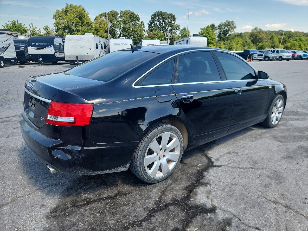 2006 Audi A6 3.2 Black vin: WAUAH74F16N116241