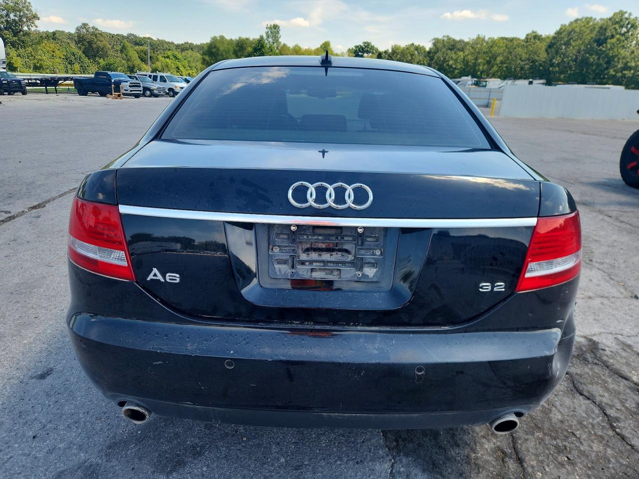 2006 Audi A6 3.2 Black vin: WAUAH74F16N116241