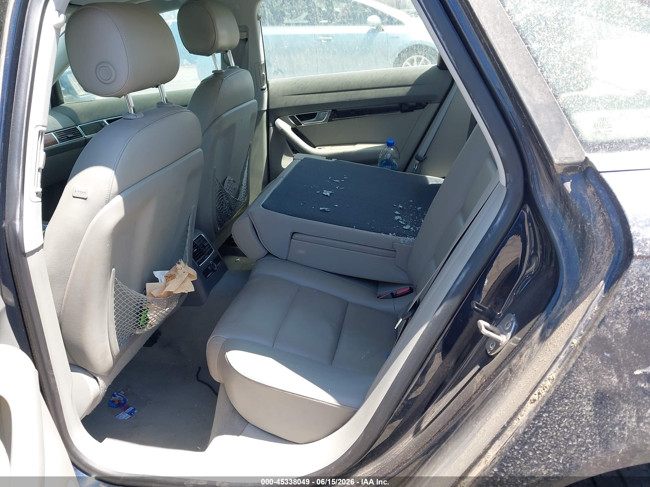 2008 Audi A6 3.2 Blue vin: WAUAH74F18N177978