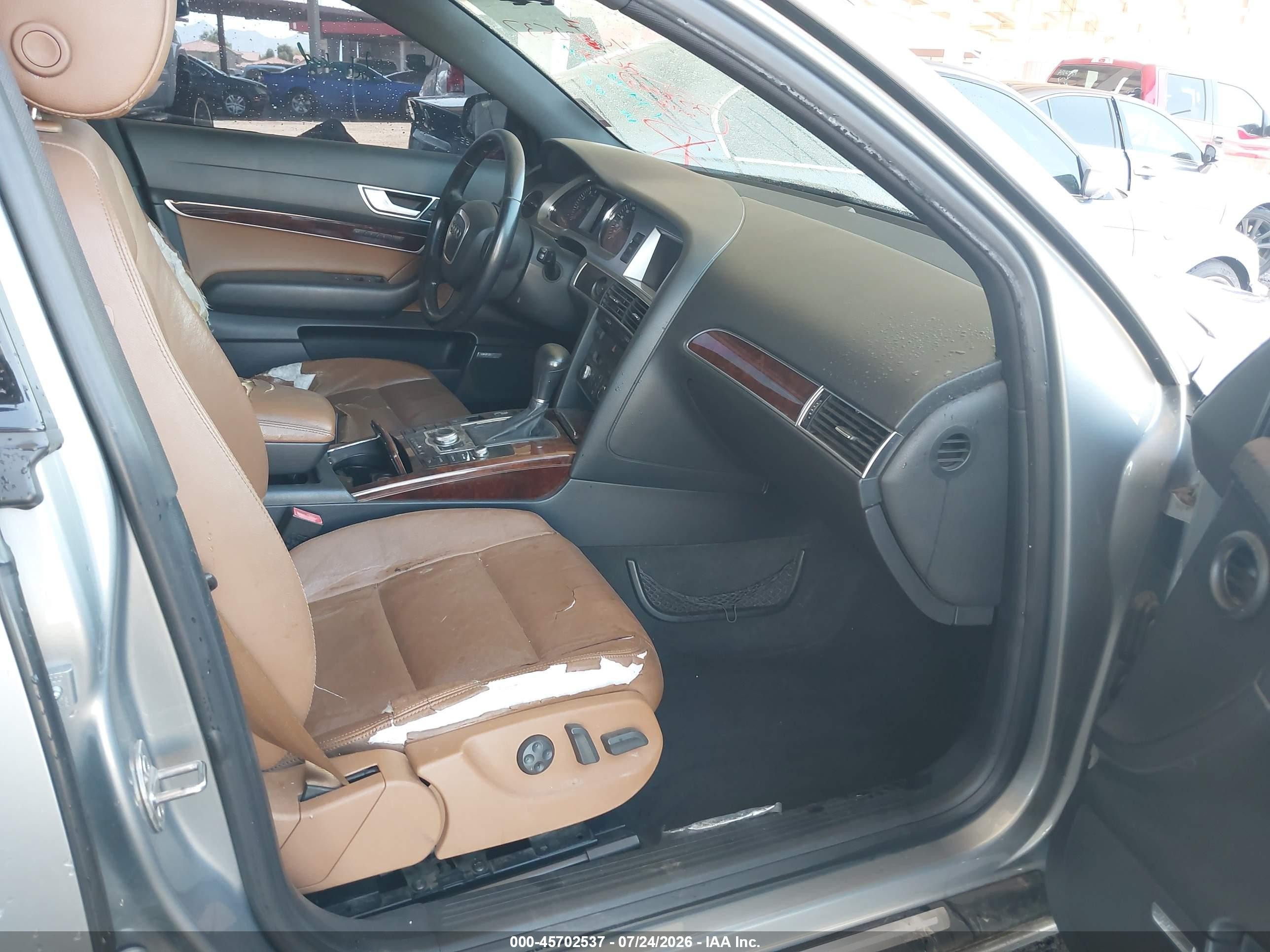 2008 Audi A6 3.2 Серый vin: WAUAH74F18N179178