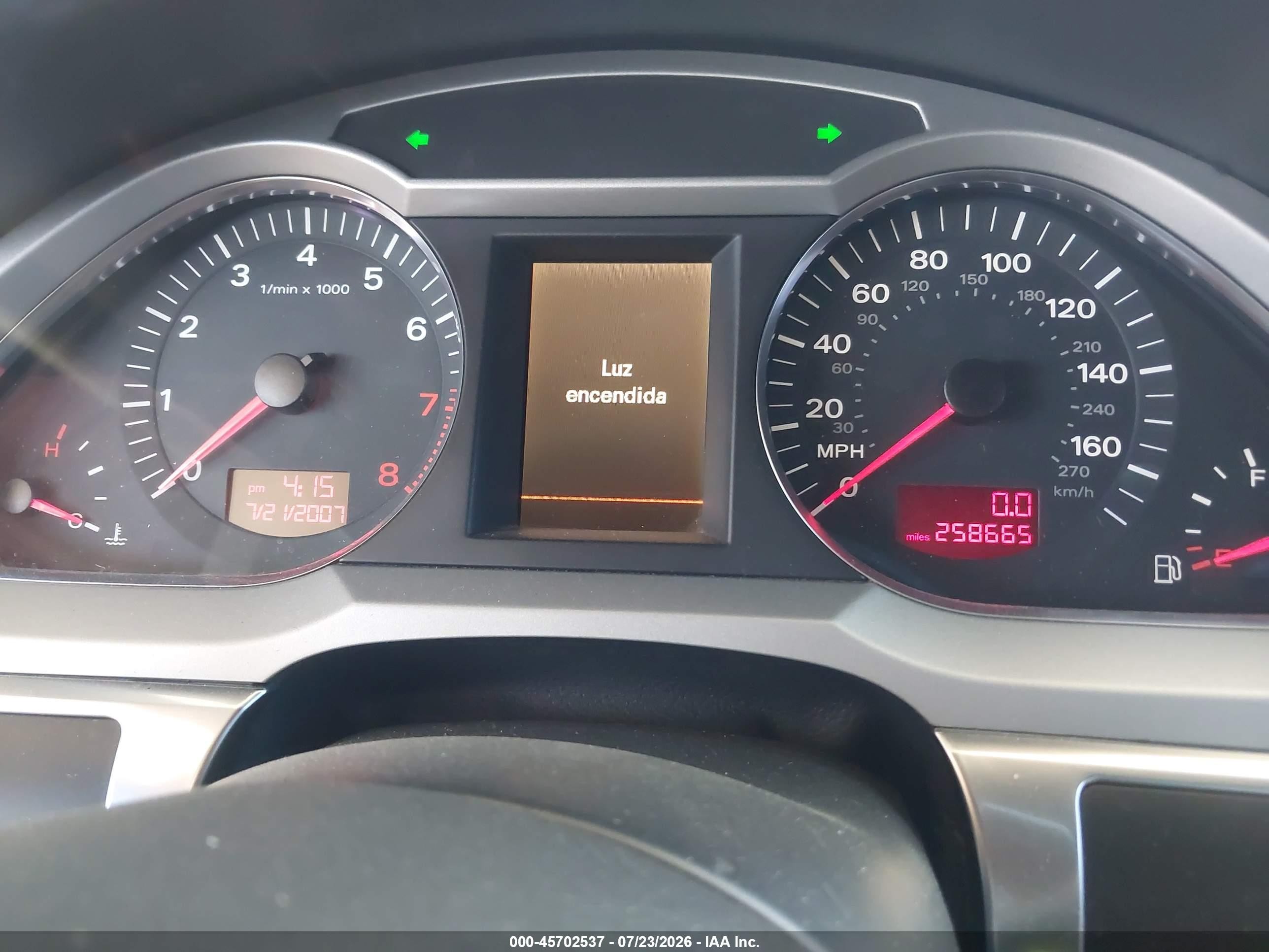 2008 Audi A6 3.2 Серый vin: WAUAH74F18N179178