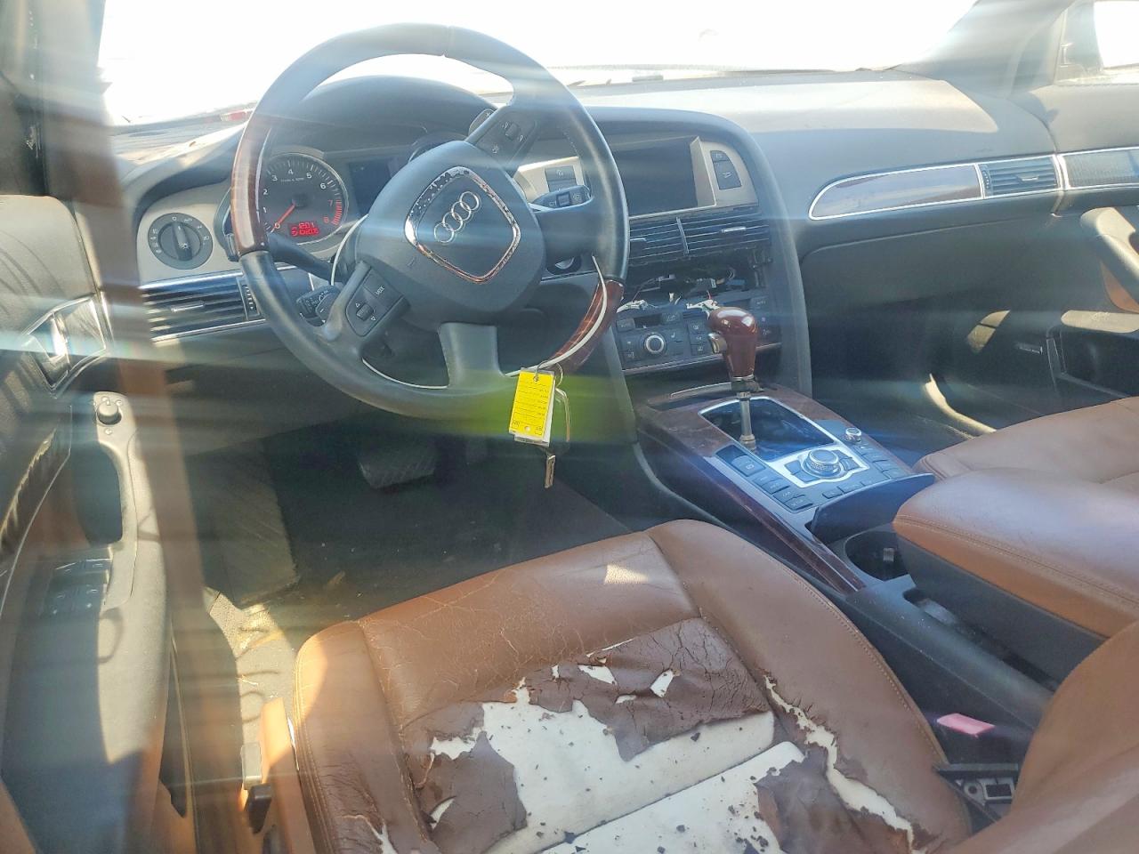 2007 Audi A6 3.2 Black vin: WAUAH74F27N074227